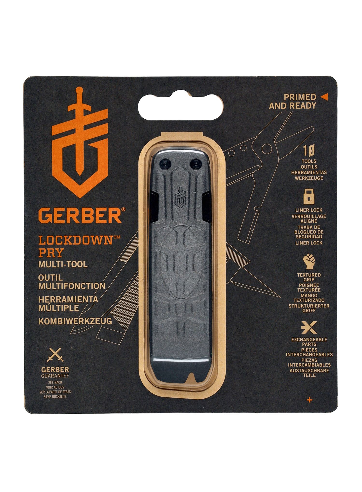 Multifunktionswerkzeug Gerber Lockdown Pry