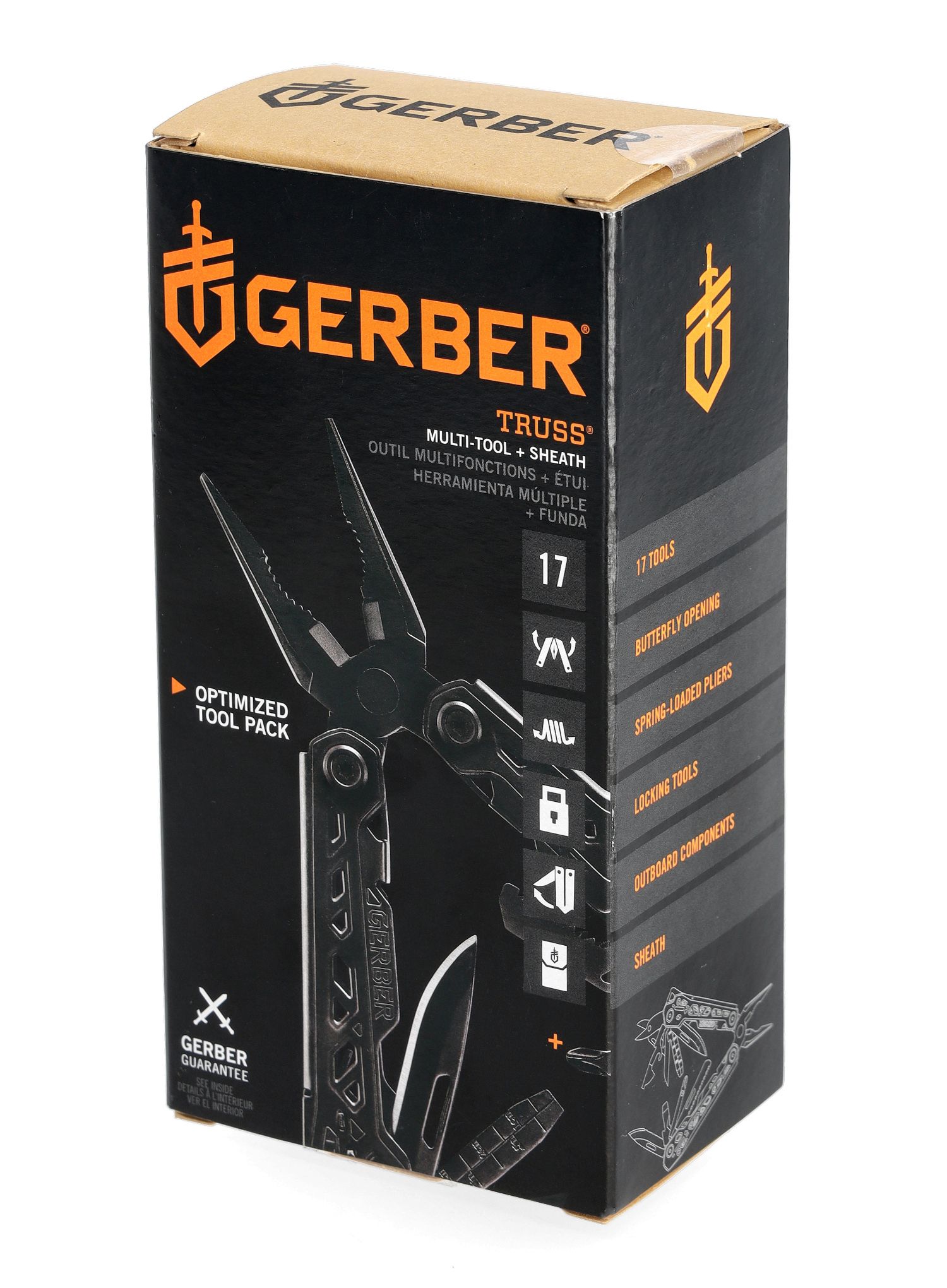 Multifunktionswerkzeug Gerber Truss - black