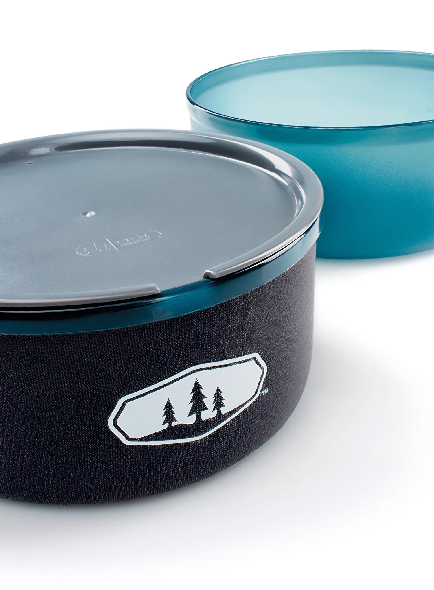 Outdoor-Geschirr GSI Outdoors Ultralight Nesting Bowl + Mug - blue