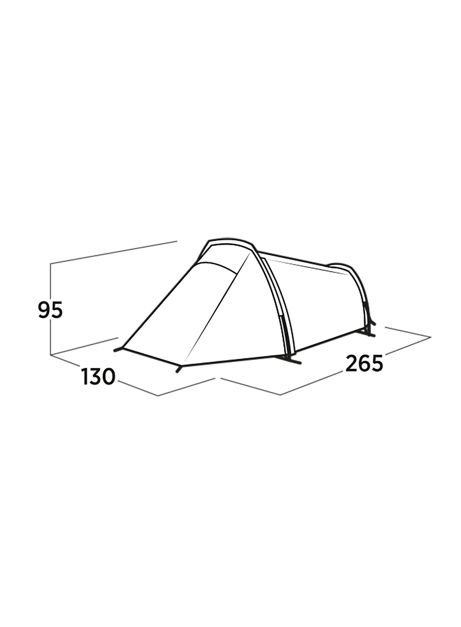 1-Personen-Zelt Easy Camp Sarek 1