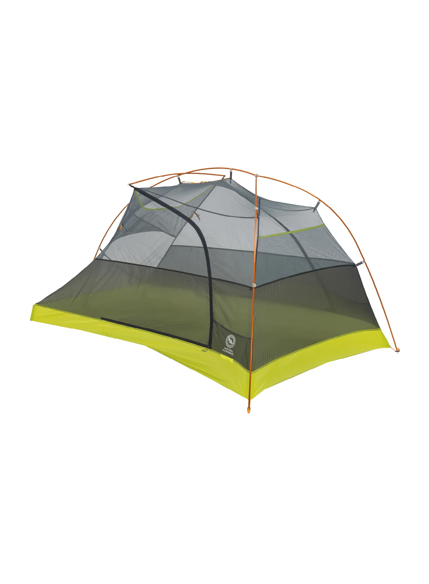 2-Personen-Zelt Big Agnes Tiger Wall UL2 Bikepack - asphalt/evening primrose