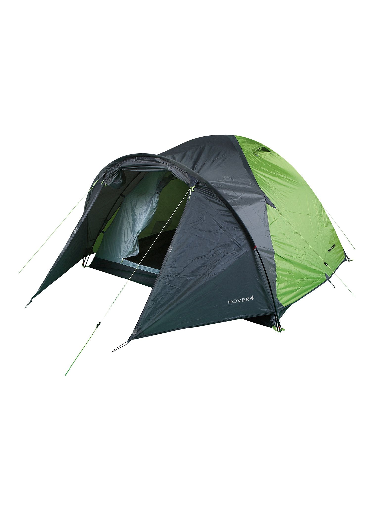 4-Personen-Zelt Hannah Hover 4 - spring green/cloudy gray II