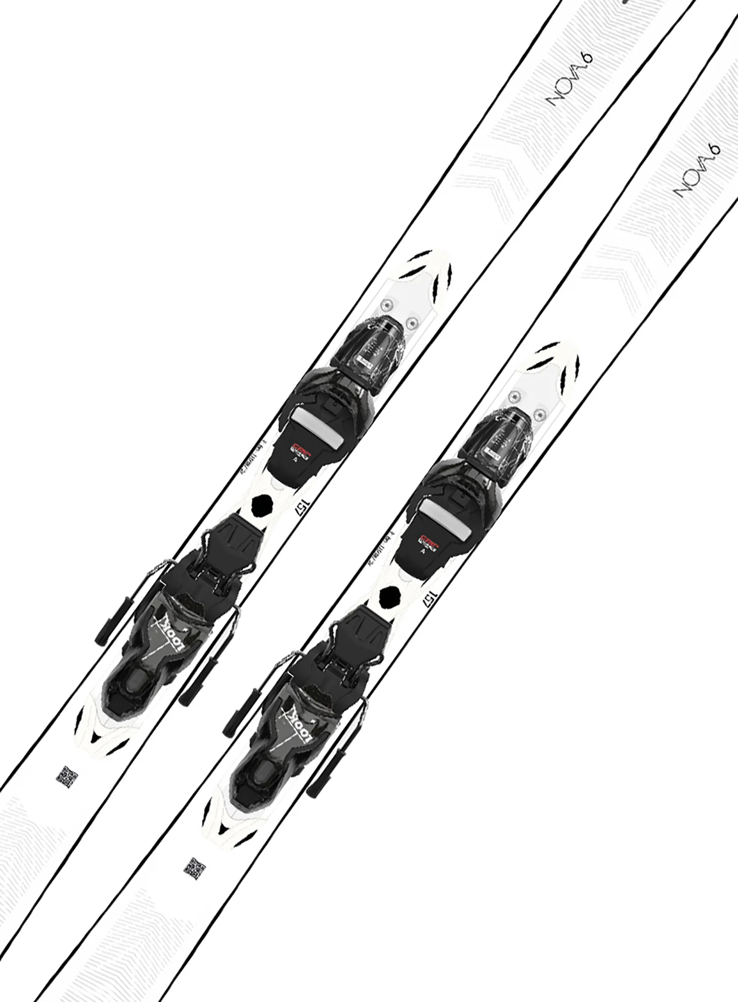 Skier für Damen Rossignol Nova 6 + Bindung Xpress W 11 GW
