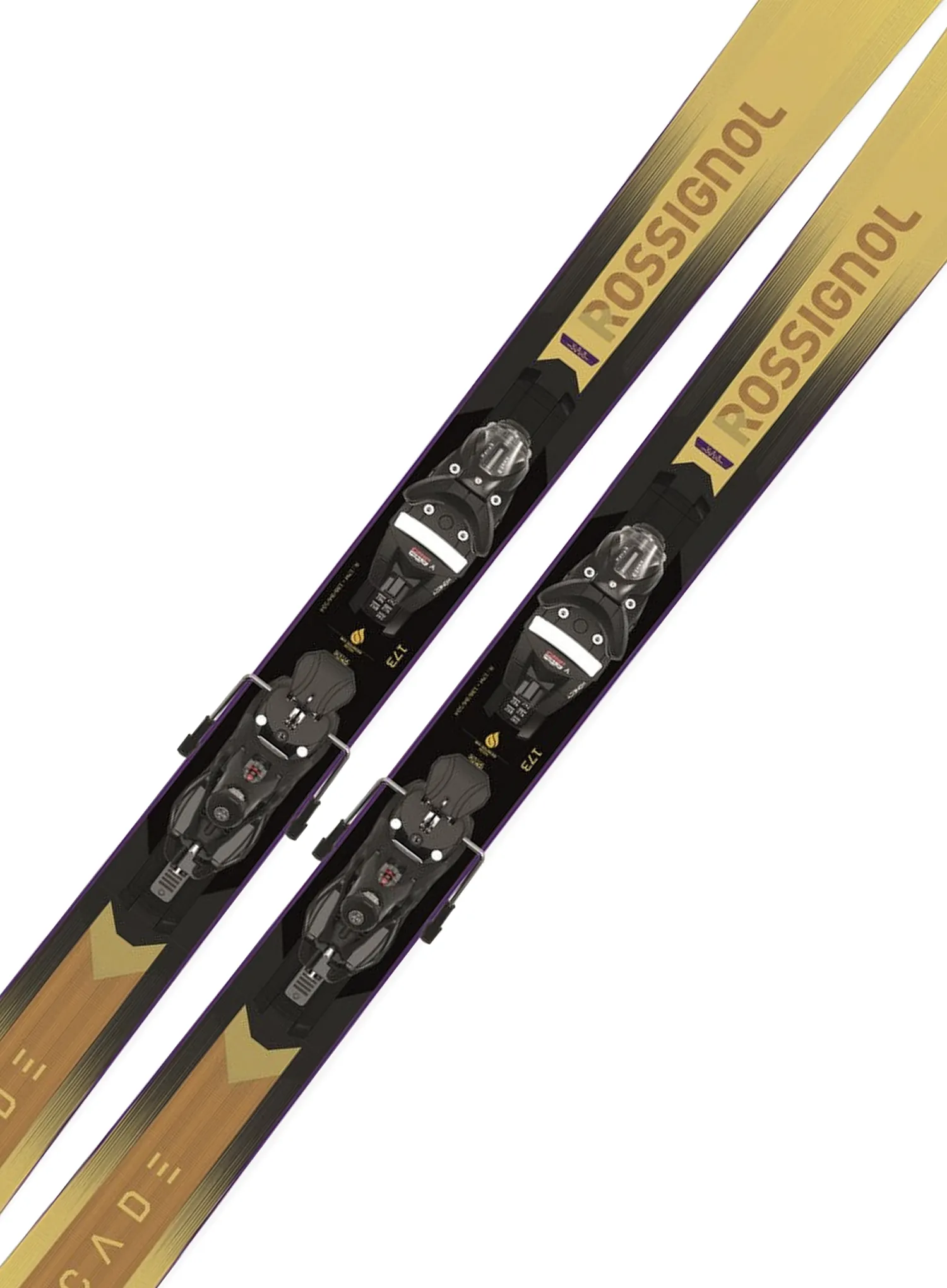 Ski Rossignol Arcade 94 - yellow + Bindung SPX 12 Konect GW