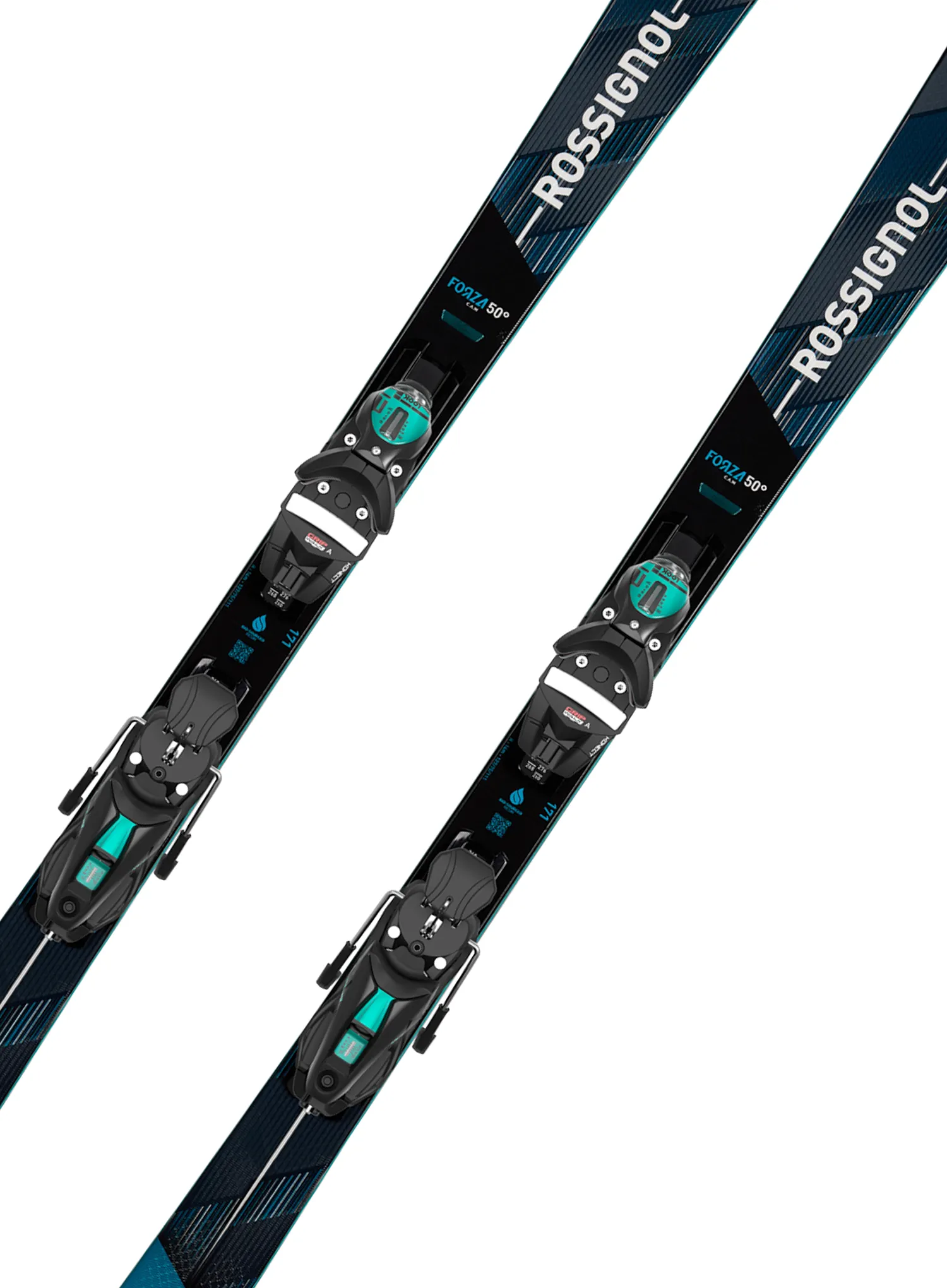 Ski Rossignol Forza 50 Cam - blue + Bindung NX 12 Konect GW