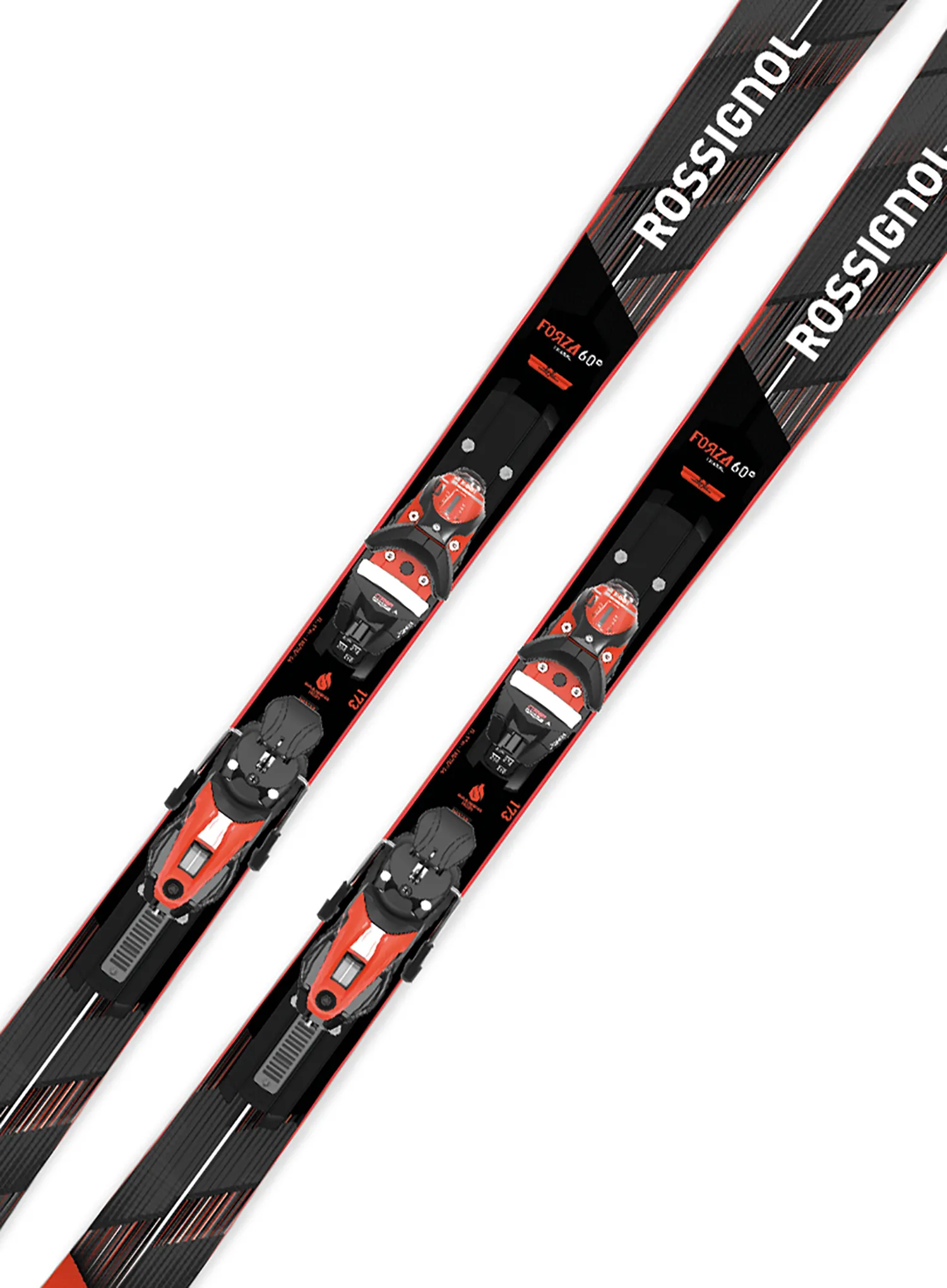 Ski Rossignol Forza 60 TI - red + Bindung NX 12 Konect GW