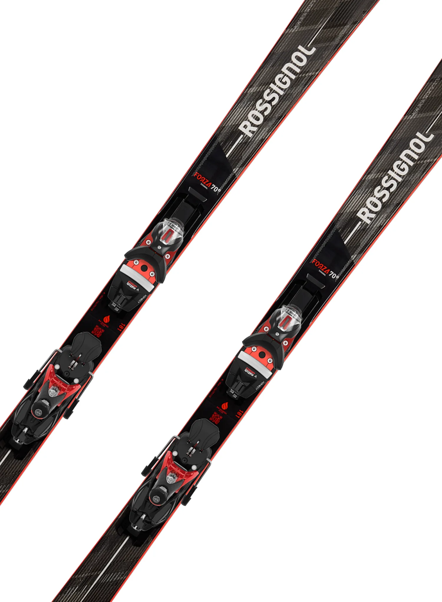 Ski Rossignol Forza 70 TI - graphite + Bindung SPX 14 Konect GW