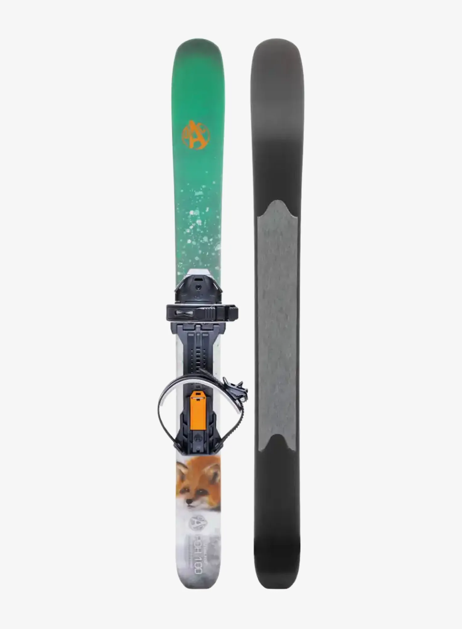 Trekkingski OAC POH 100 + EA POH JR binding - grey/green