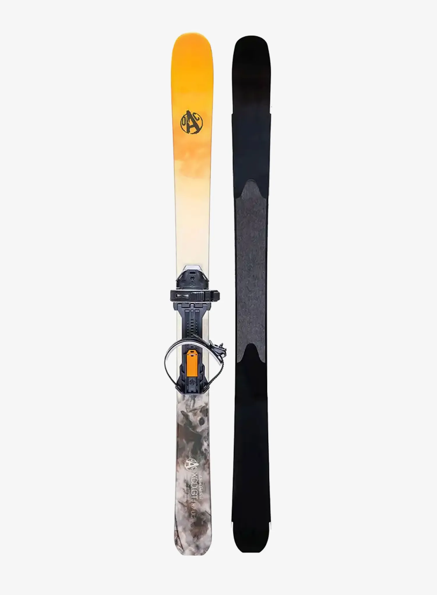 Trekkingski OAC XCD G 137 + EA JR binding - grey/orange