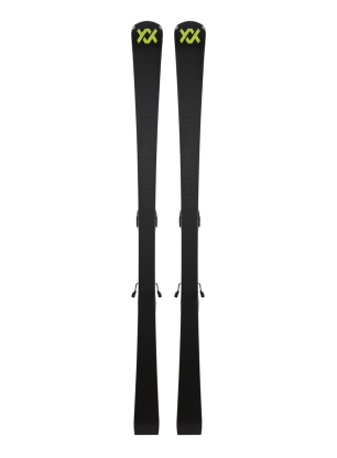 Ski Volkl Racetiger SL + Bindung Rmotion T 12 - yellow/dark grey
