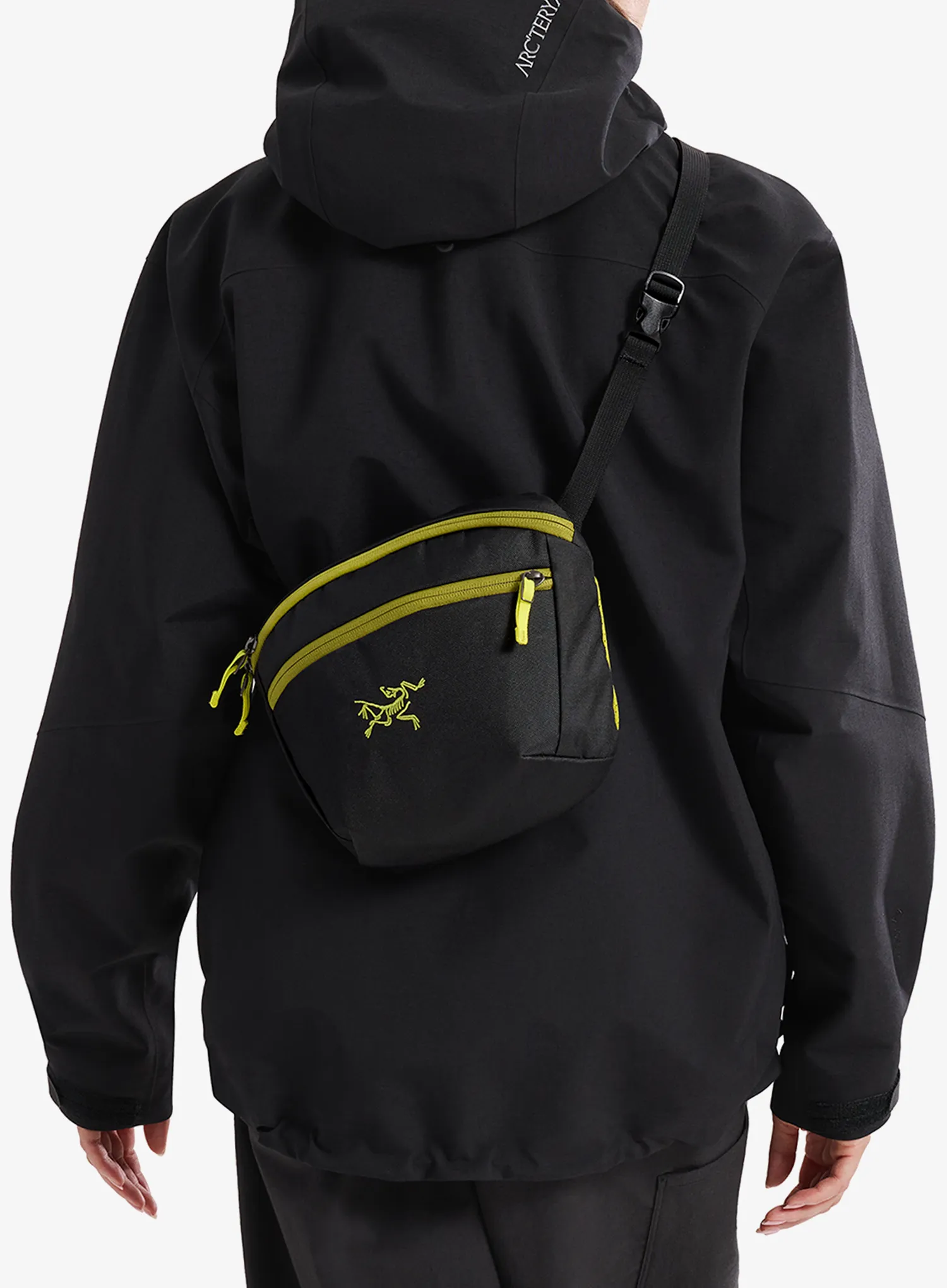 Hüfttasche Arcteryx Mantis 2 Waist Pack - black/olive moss