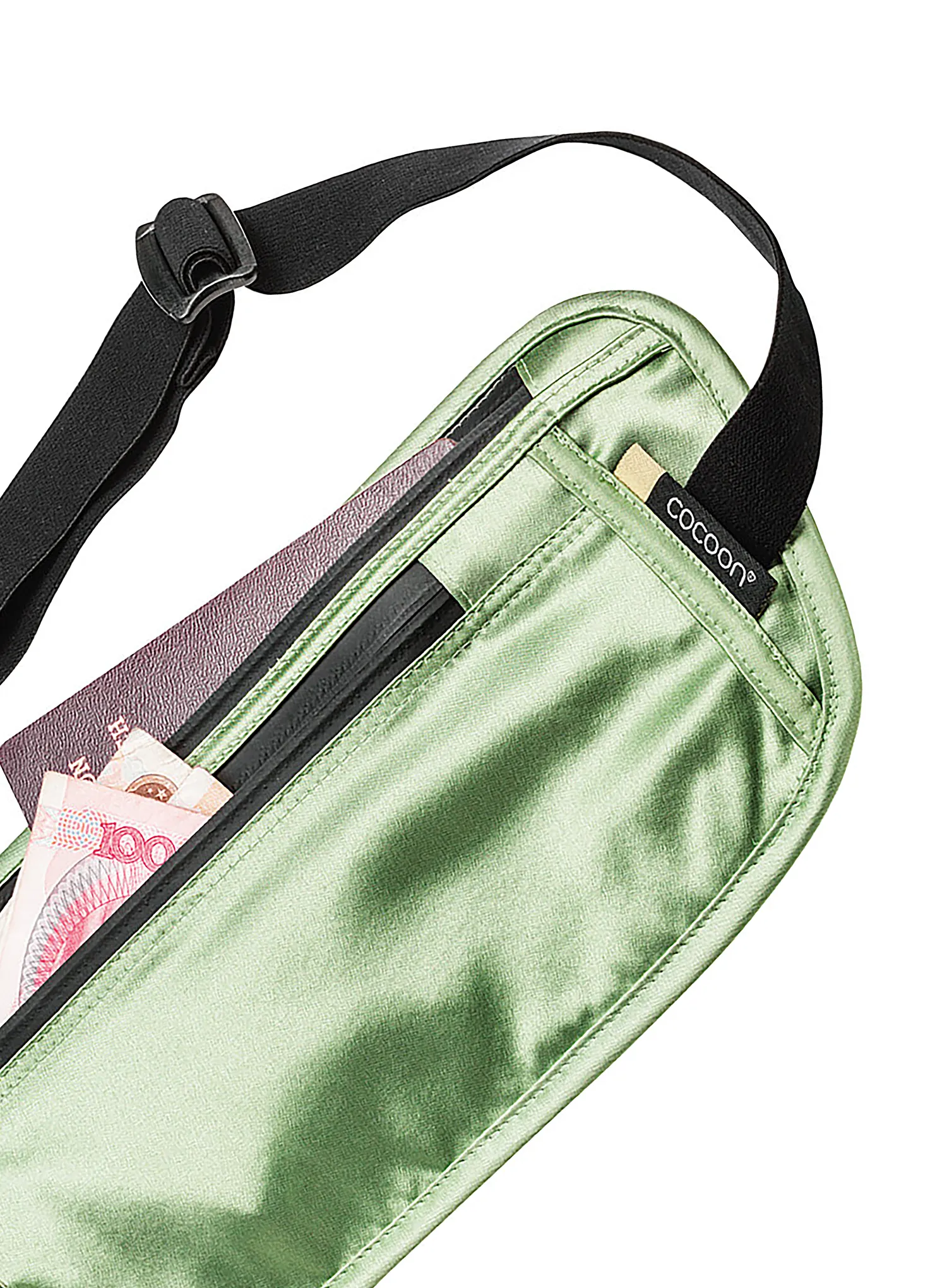 Hüfttasche Cocoon Secret Waist Wallet - Silk - light green