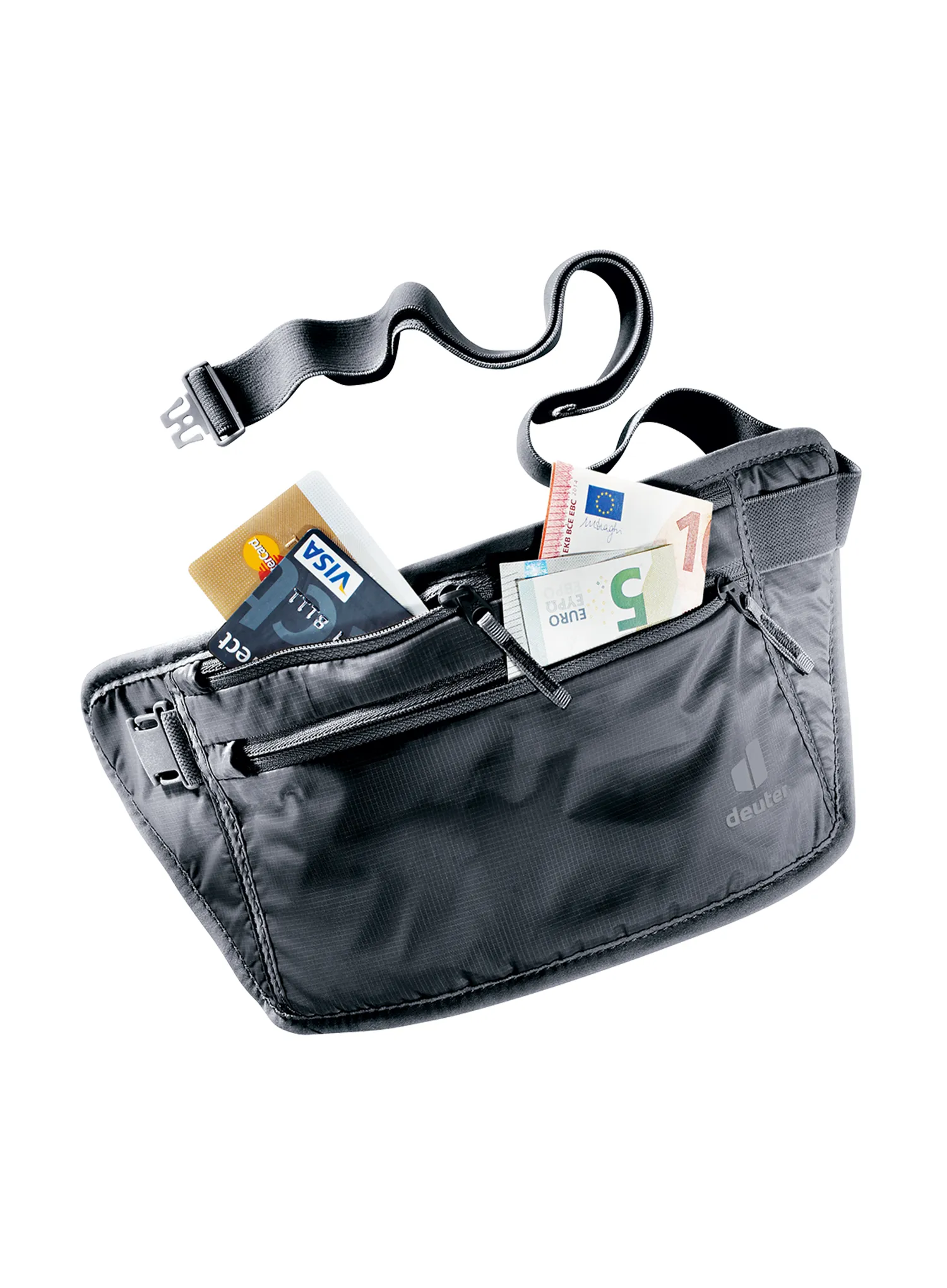 Hüfttasche Deuter Security Money Belt II - blk/blk