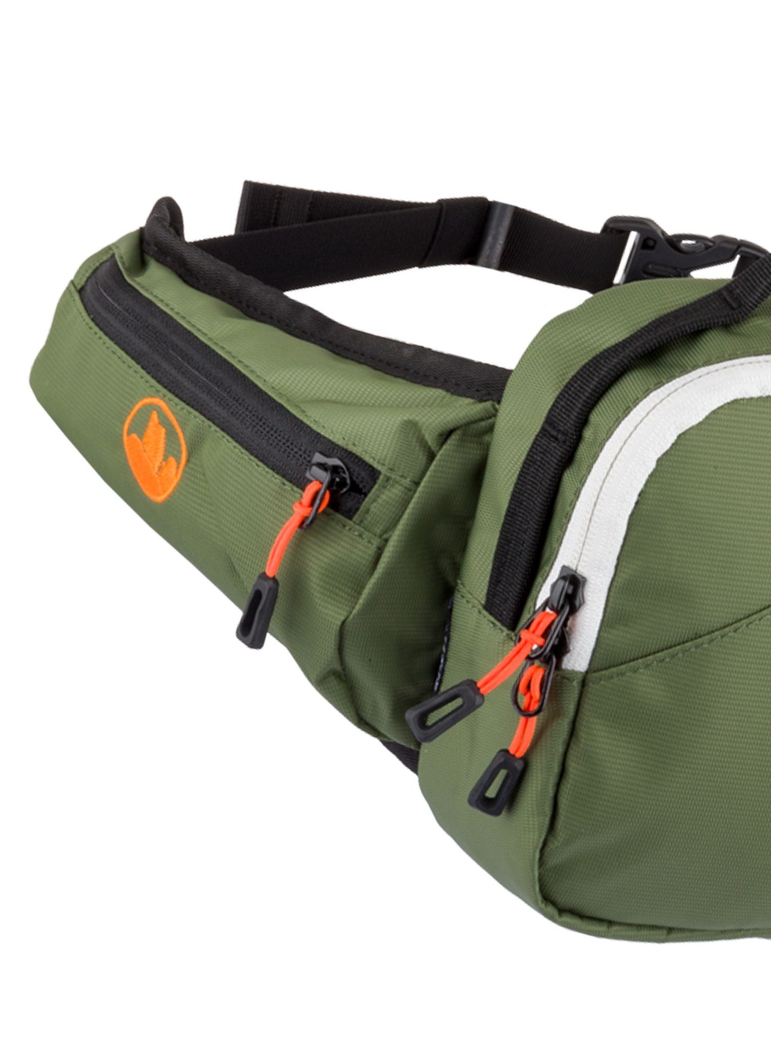 Hüfttasche Kohla Rustler 2L - bronze green/red orange