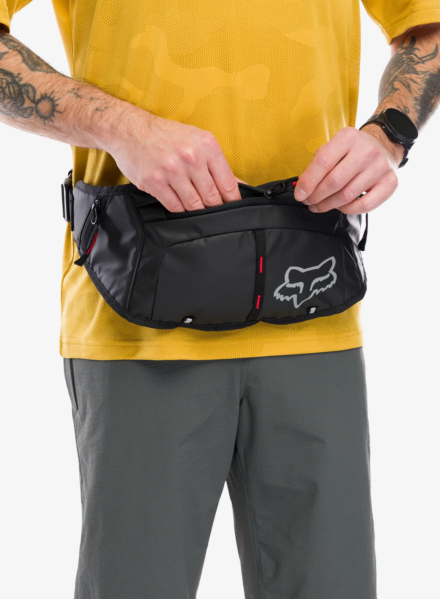 Fahrrad-Hüfttasche Fox Slim Hip Pack - black