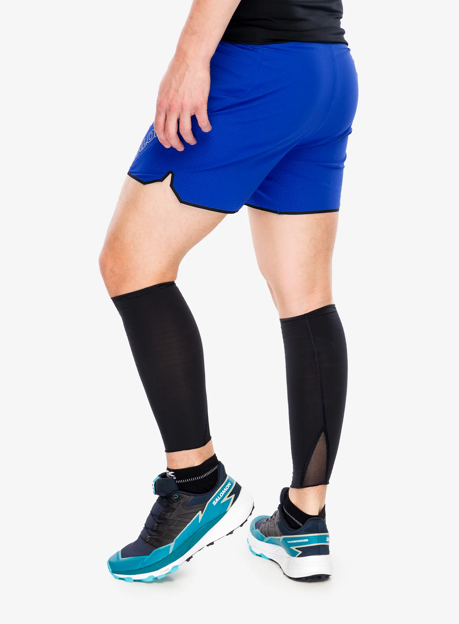 Wadenkompressoren Salomon S/Lab Ultra Calfs - deep black