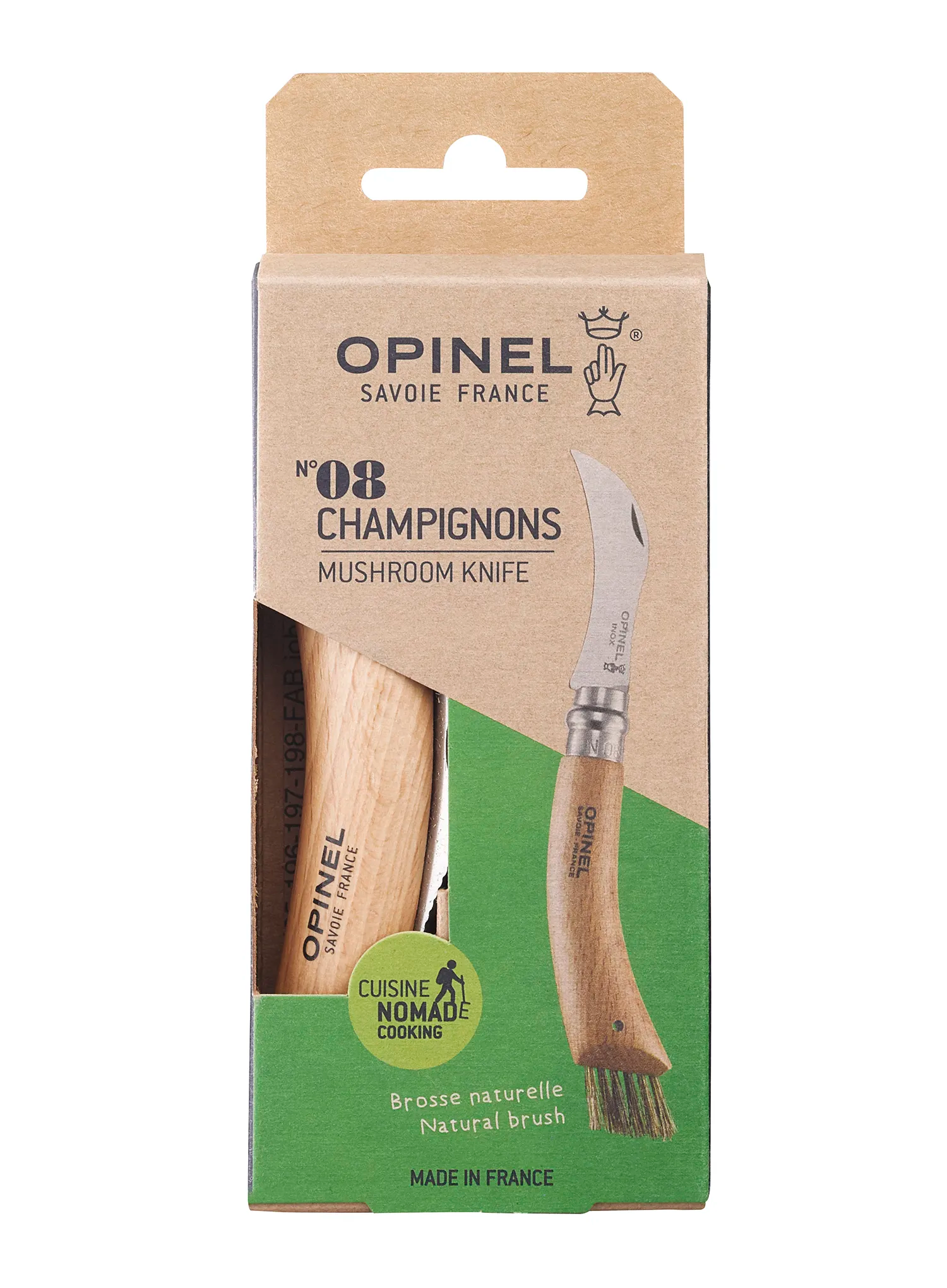 Outdoor Messer Opinel No.08 Mushroom - steel