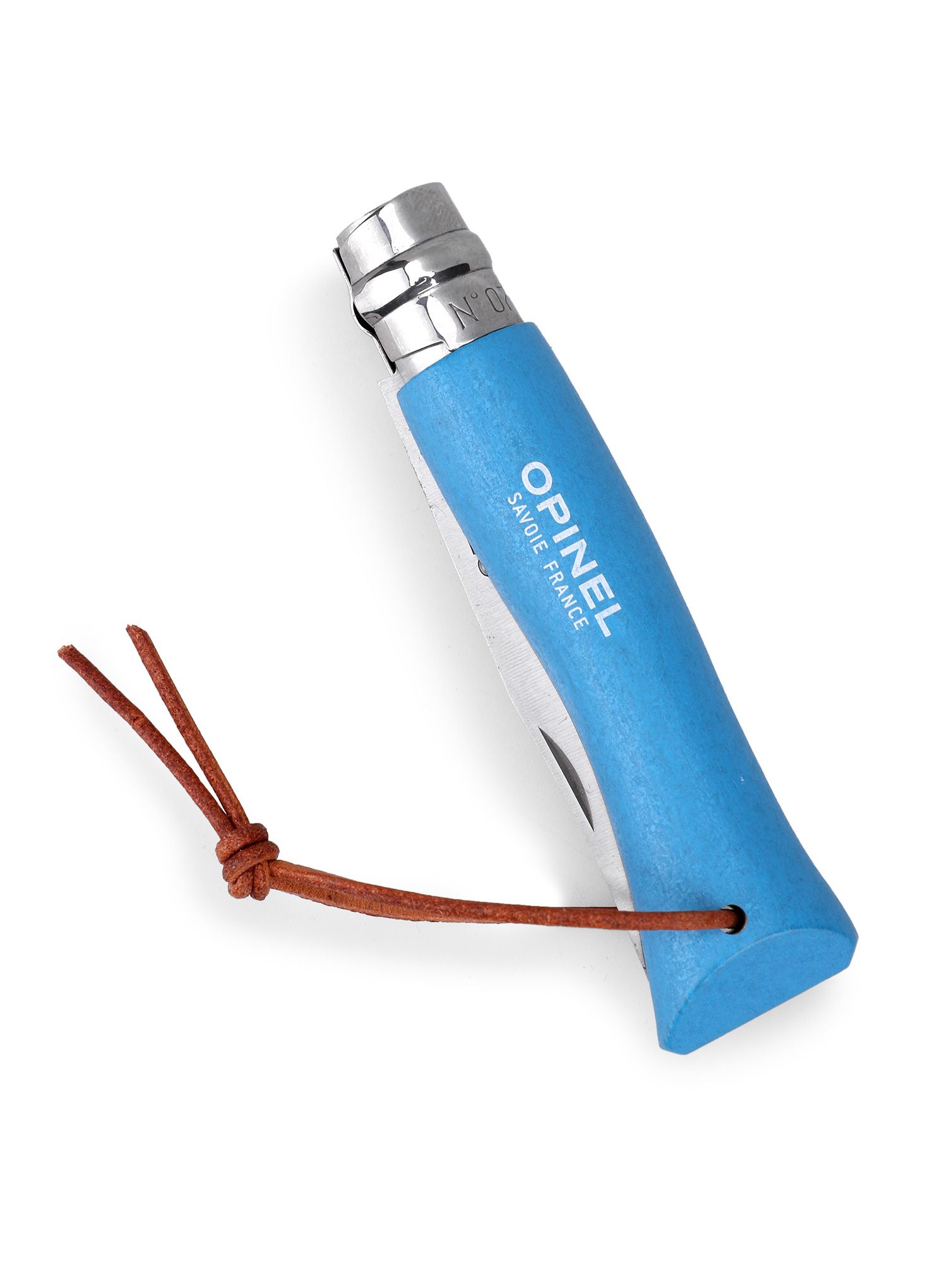 Outdoor Messer Opinel Inox Outdoor No. 7 - cyan blue