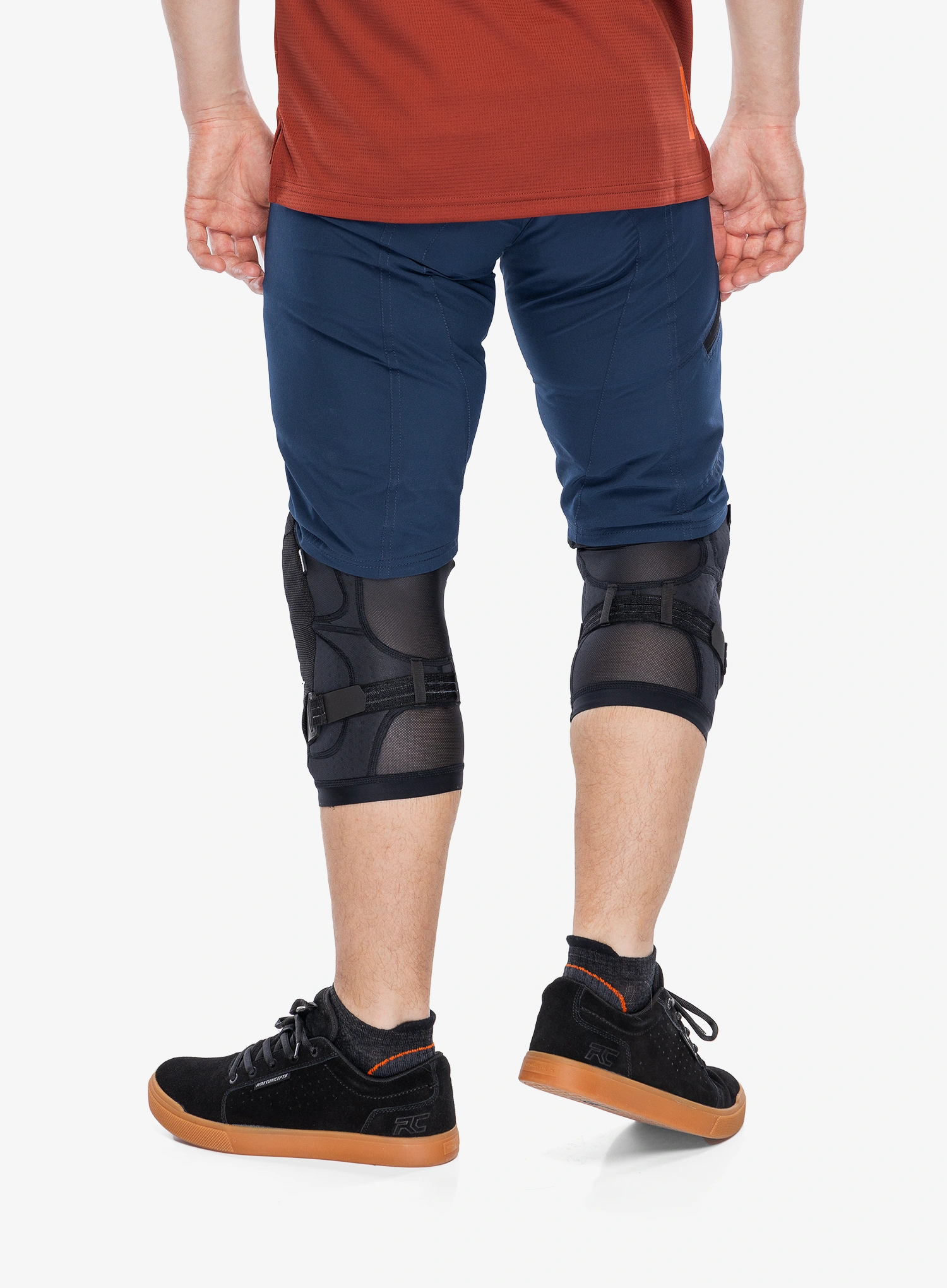 Enduro-Knieprotektoren Evoc Knee Protector LS Flex Enduro - black