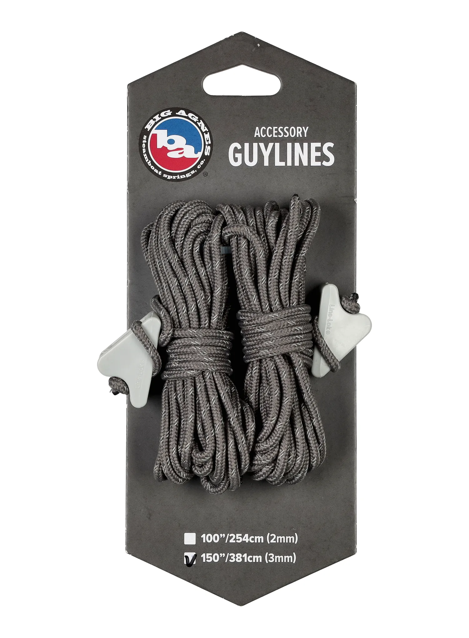 Abspannungen Big Agnes Accessory Guylines 3 mm