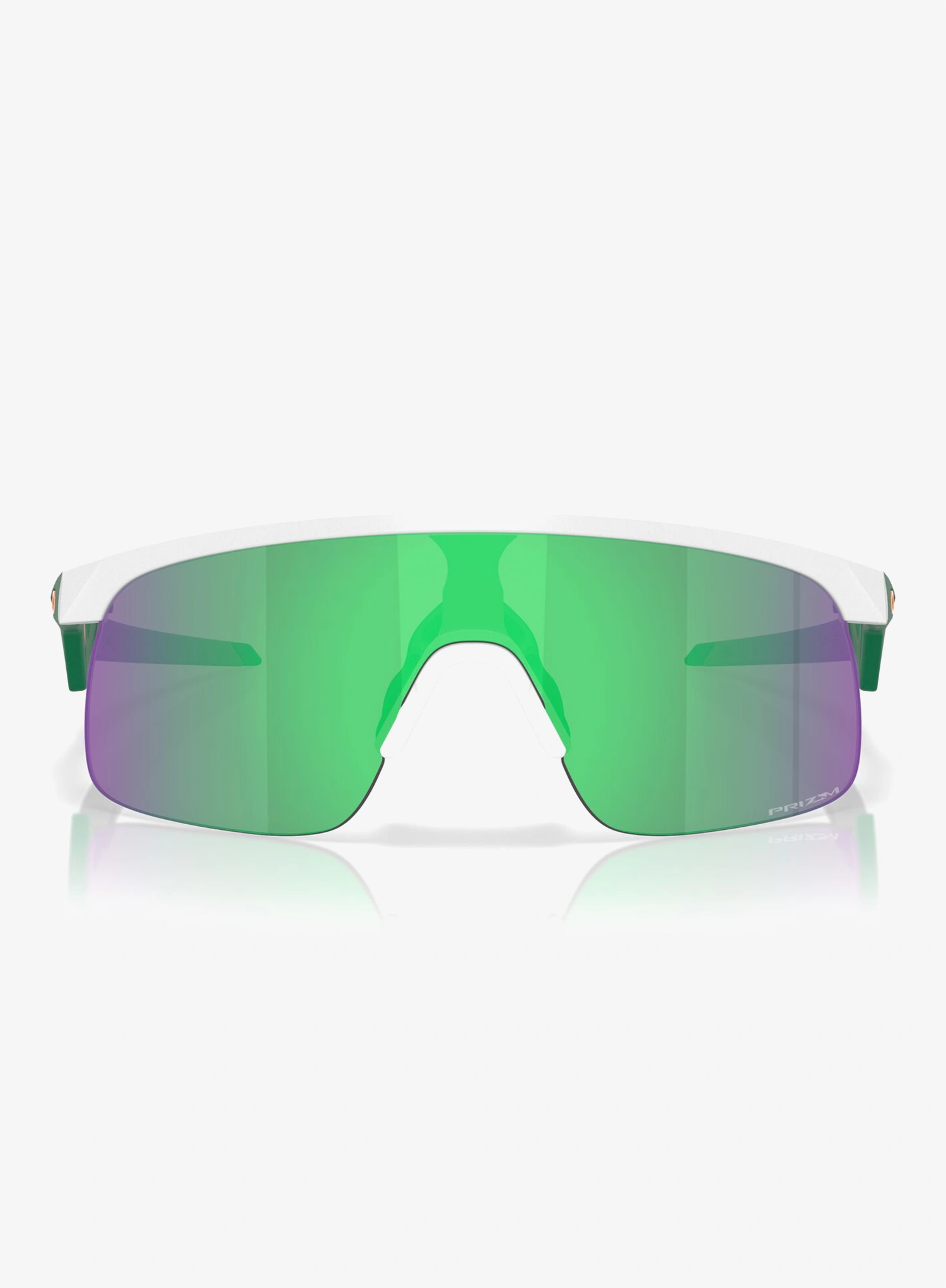 Brillen für Kinder Oakley Resistor - matte white/prizm jade