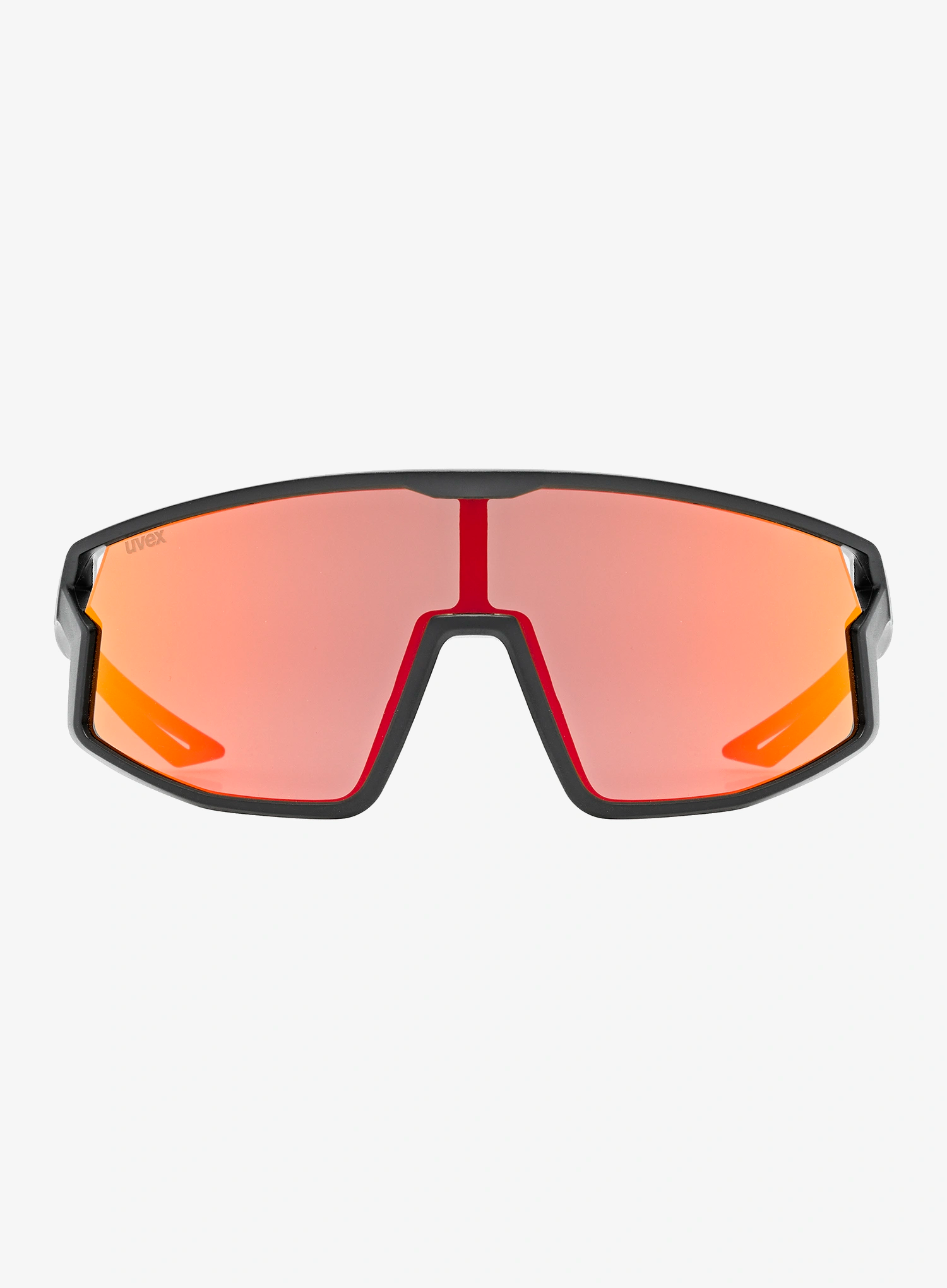 Brillen für Kinder Uvex Skyryse JR - black matt/mir.red