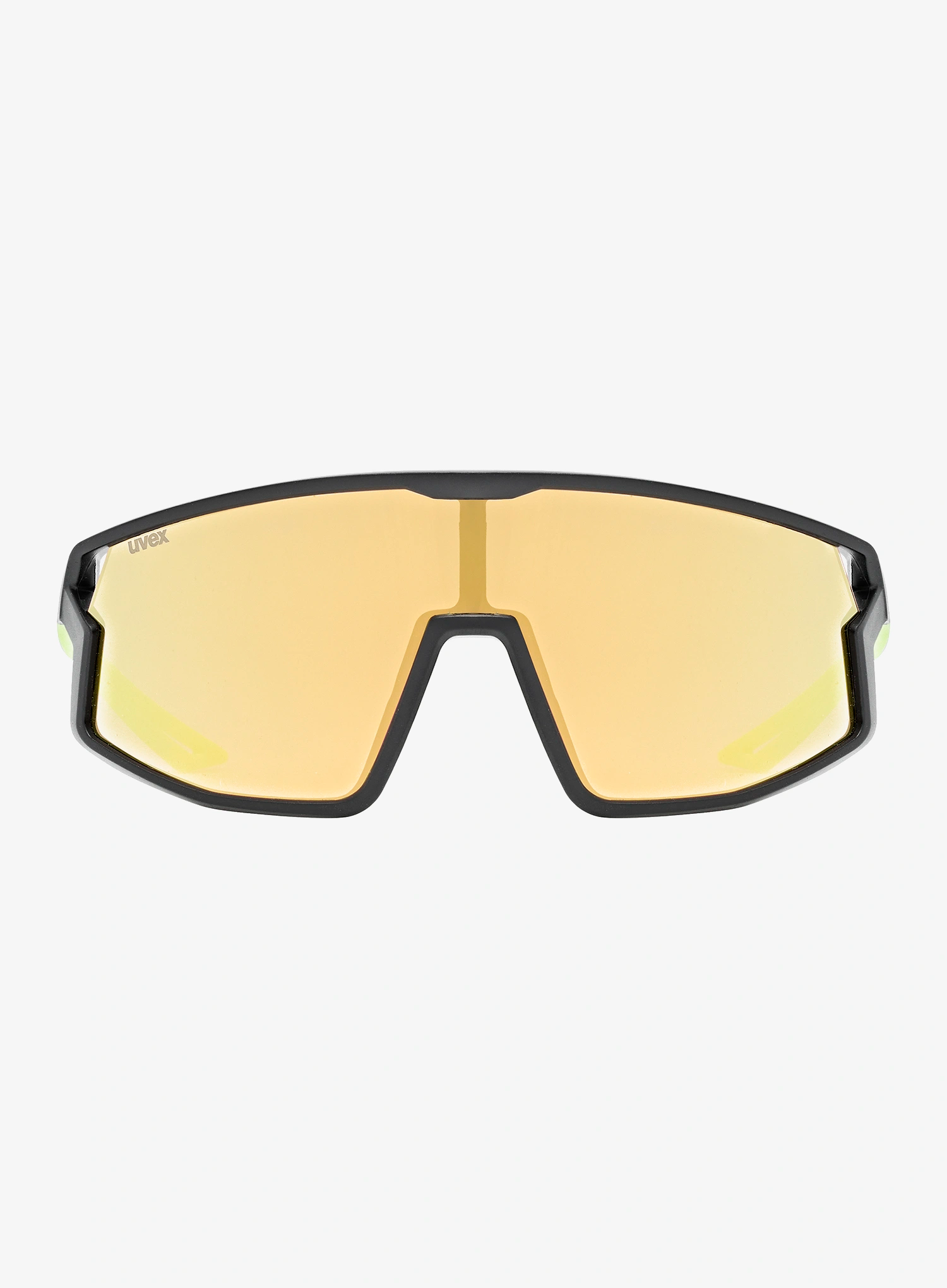 Brillen für Kinder Uvex Skyryse JR - black/yellow matt/mir.yellow