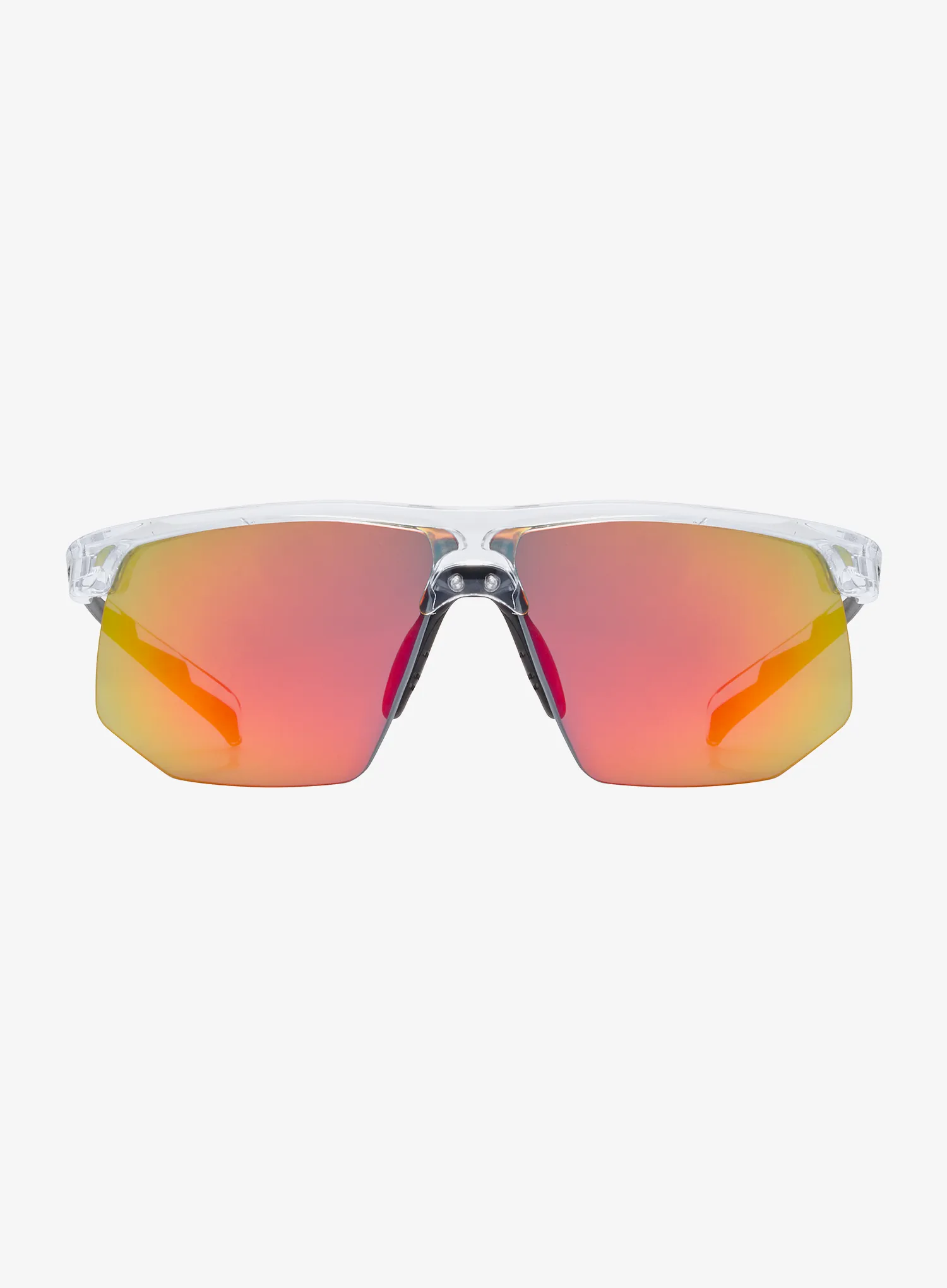 Laufbrille Uvex Aerios - clear/mir.red