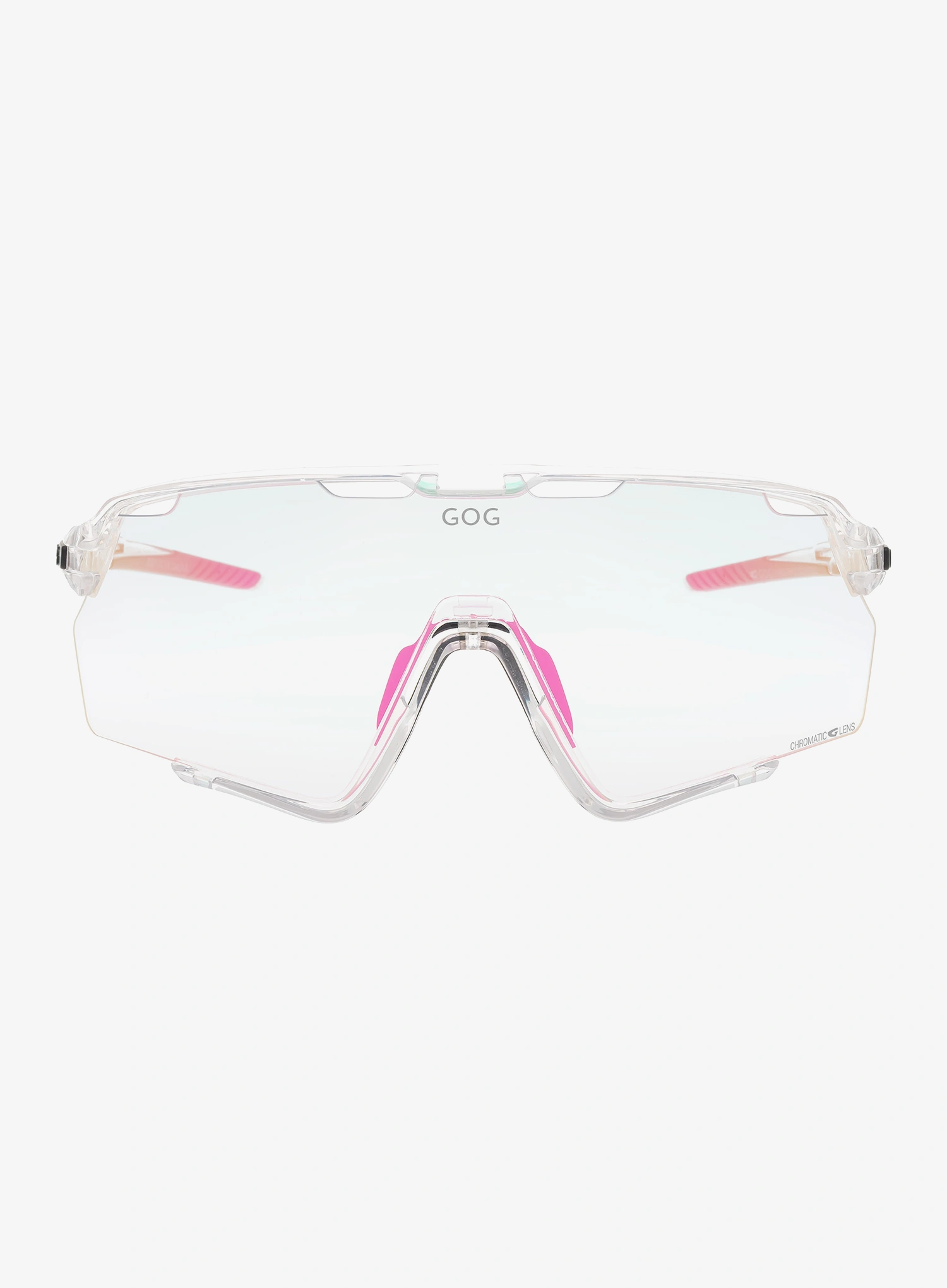Photochromatische Brille GOG Prometheus - photochromic pink/blk/ref pink