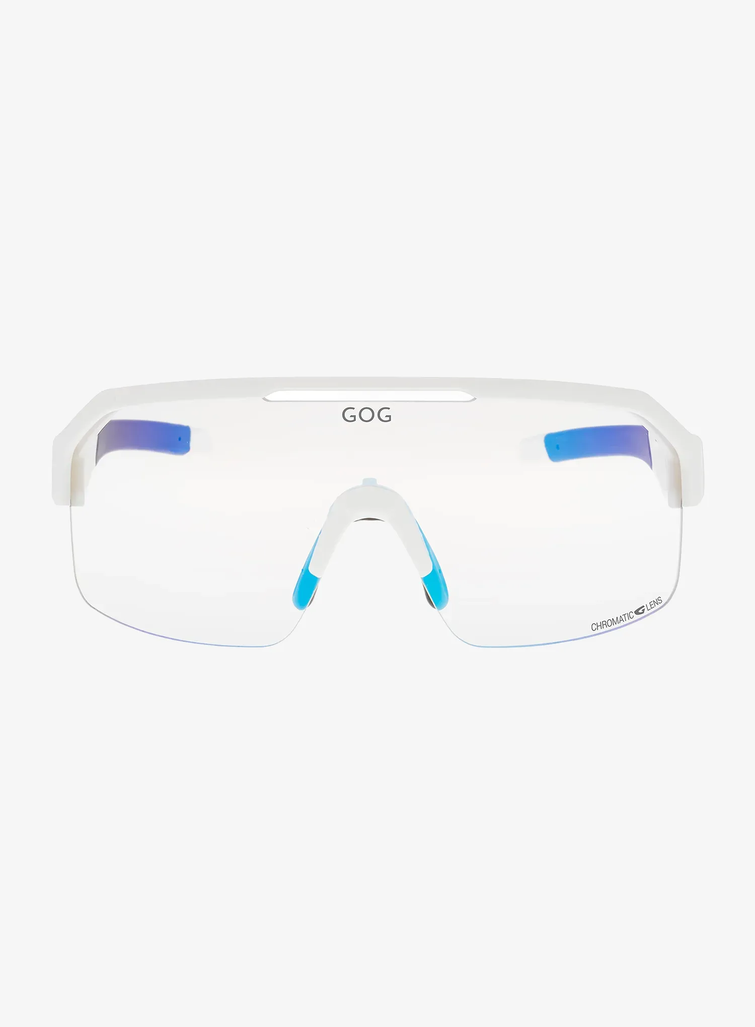 Photochromatische Brille GOG Thor C - matt white/black