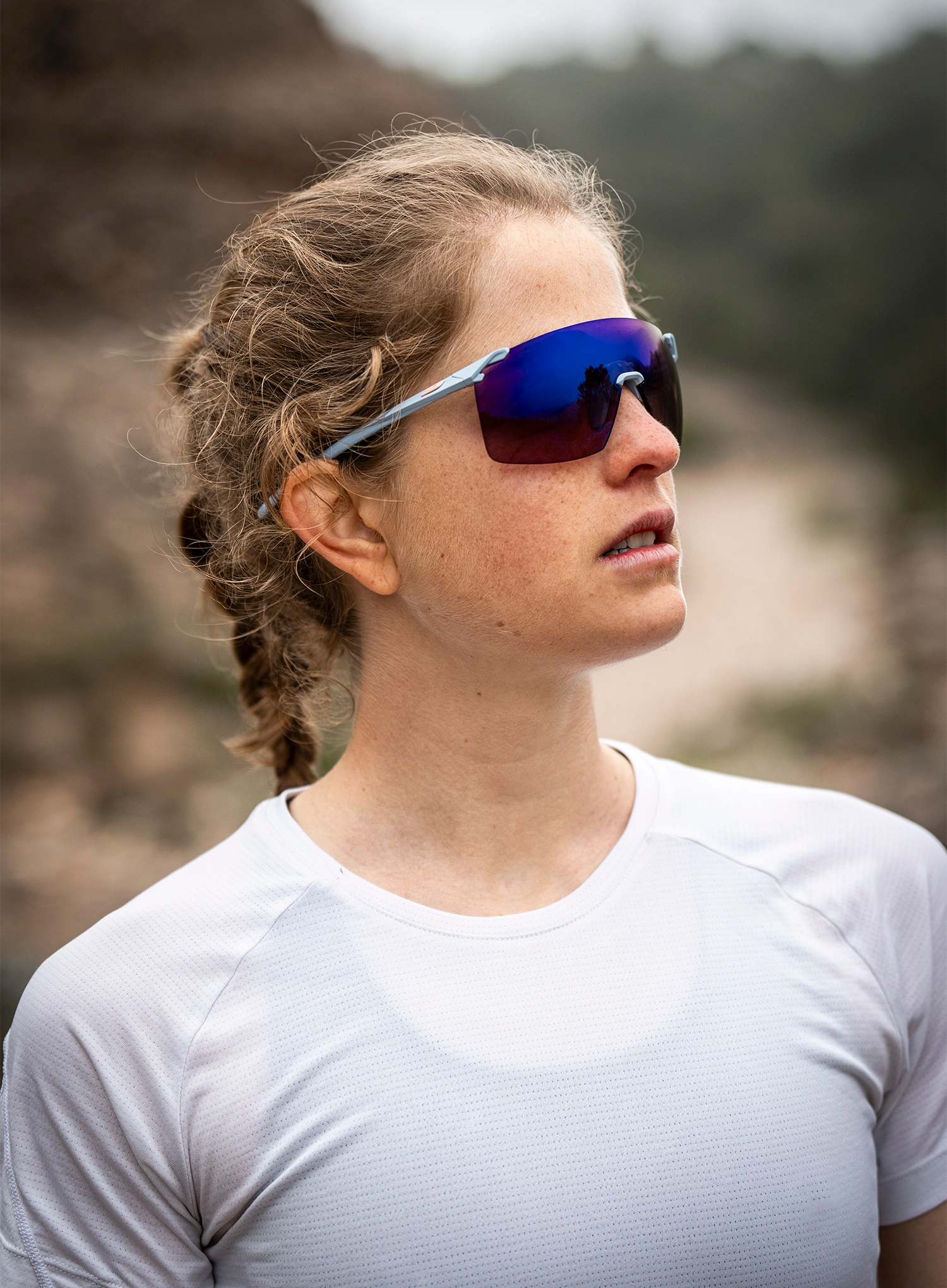 Photochromatische Brille Julbo Faster M  -  Reactiv 1-3 HC - mat light blue