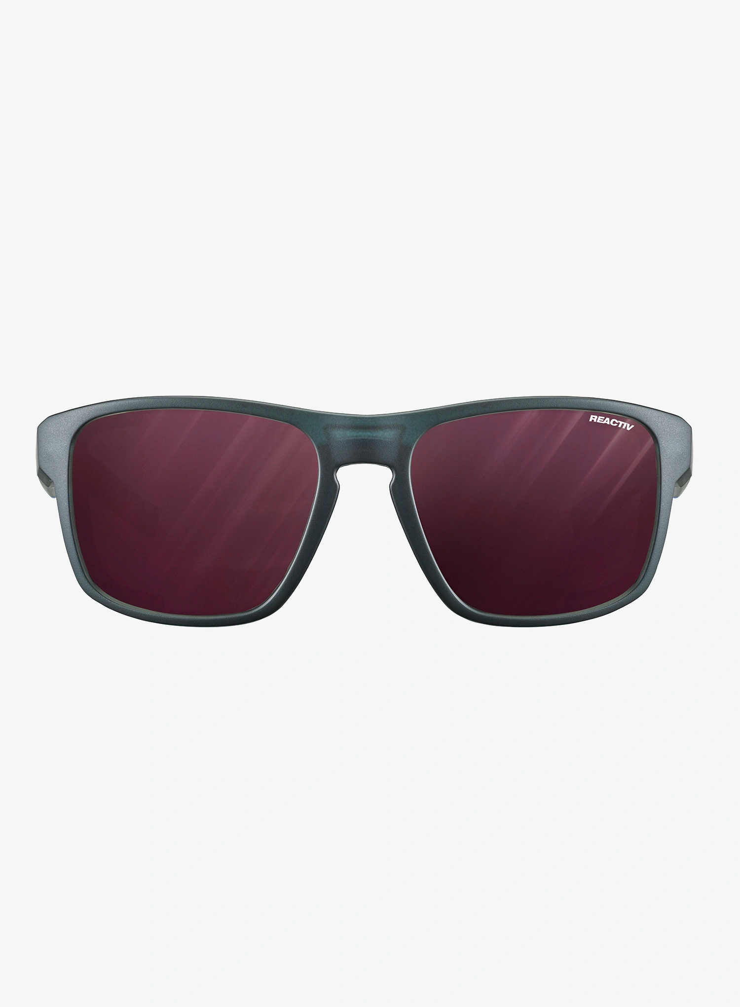 Photochromatische Brille Julbo Shield M - REACTIV 0-4 HC - black translu/blue