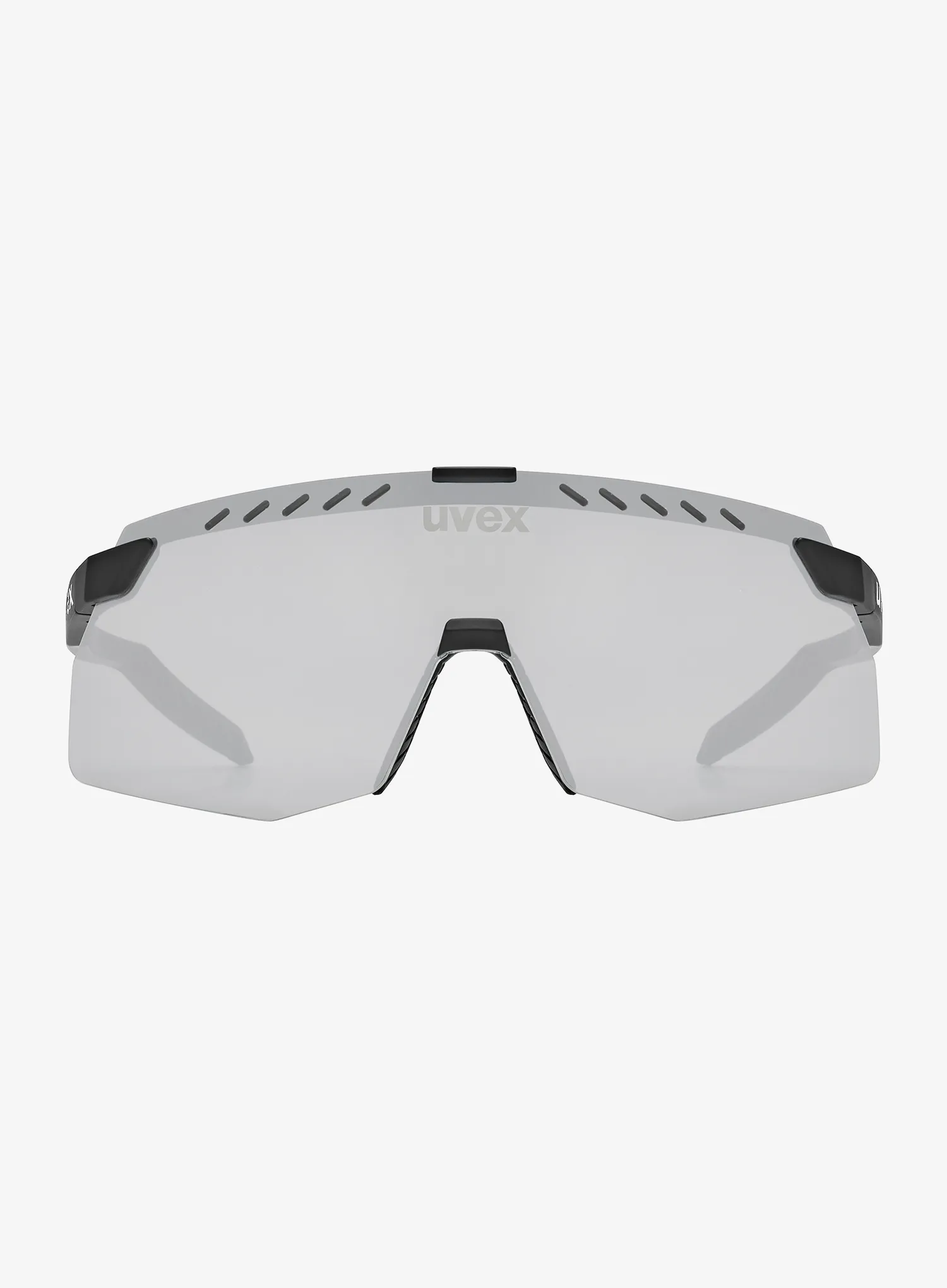 Rennradbrille Uvex Pace Stage S - black matt/mir.silver