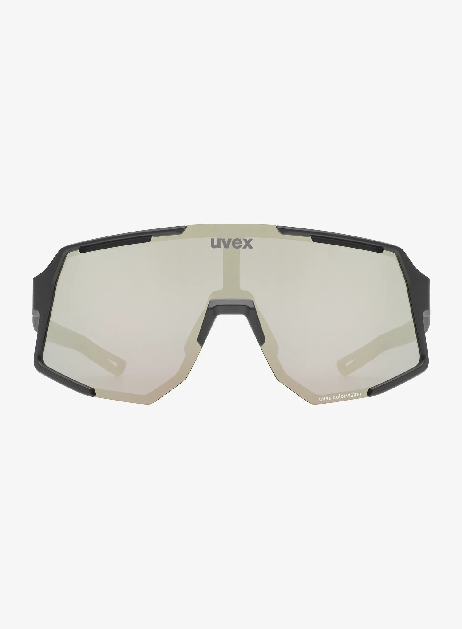 Rennradbrille Uvex Sequenze CV - black matt/mir.silver