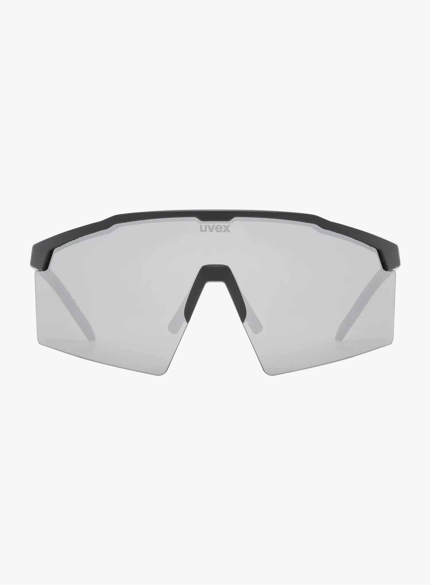 Fahrradbrille Uvex Flowline - black matt/mir.silver