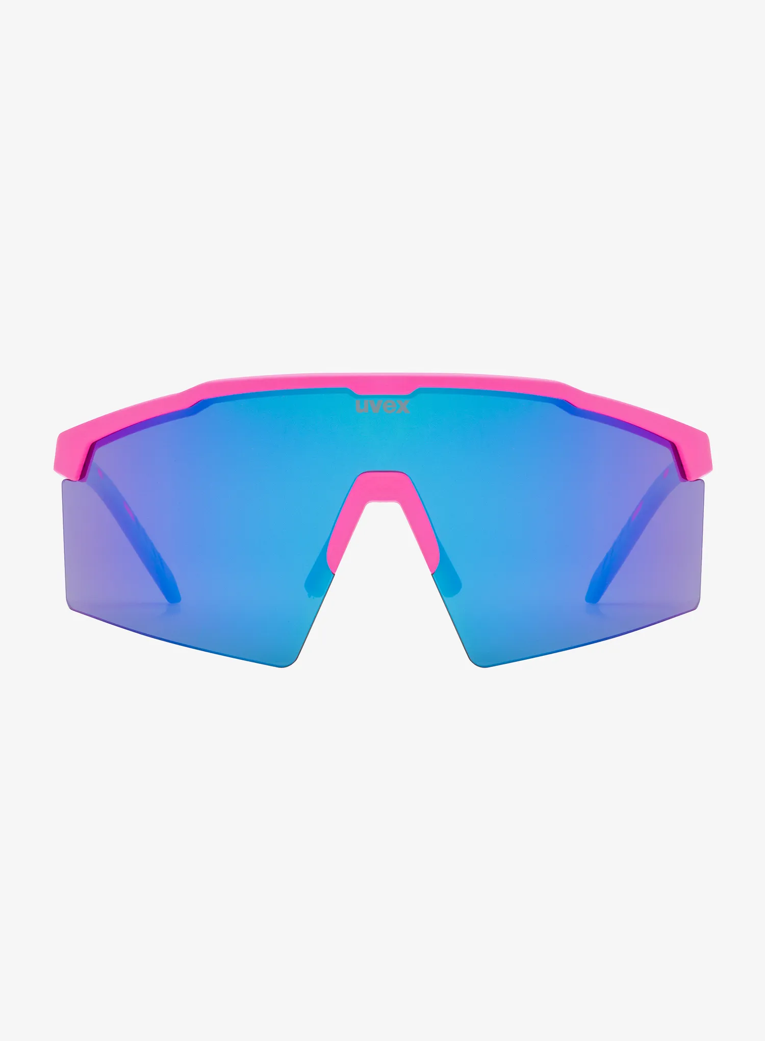 Fahrradbrille Uvex Flowline - pink matt/mir.blue