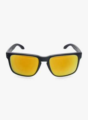 Sonnenbrille Oakley Holbrook XL - matte black/24k polarized