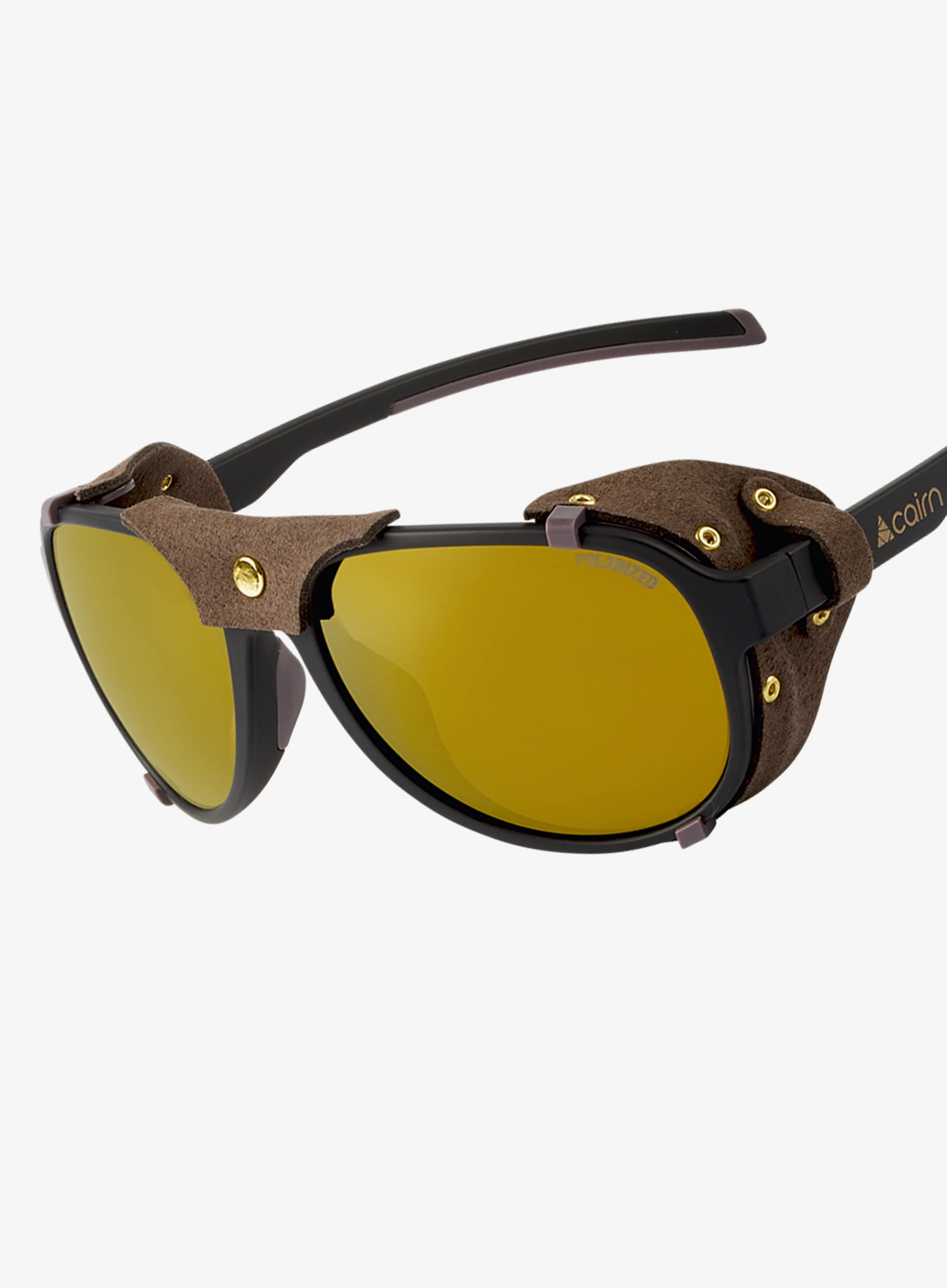 Polarisationsbrille Cairn North Polarized  - mat brown