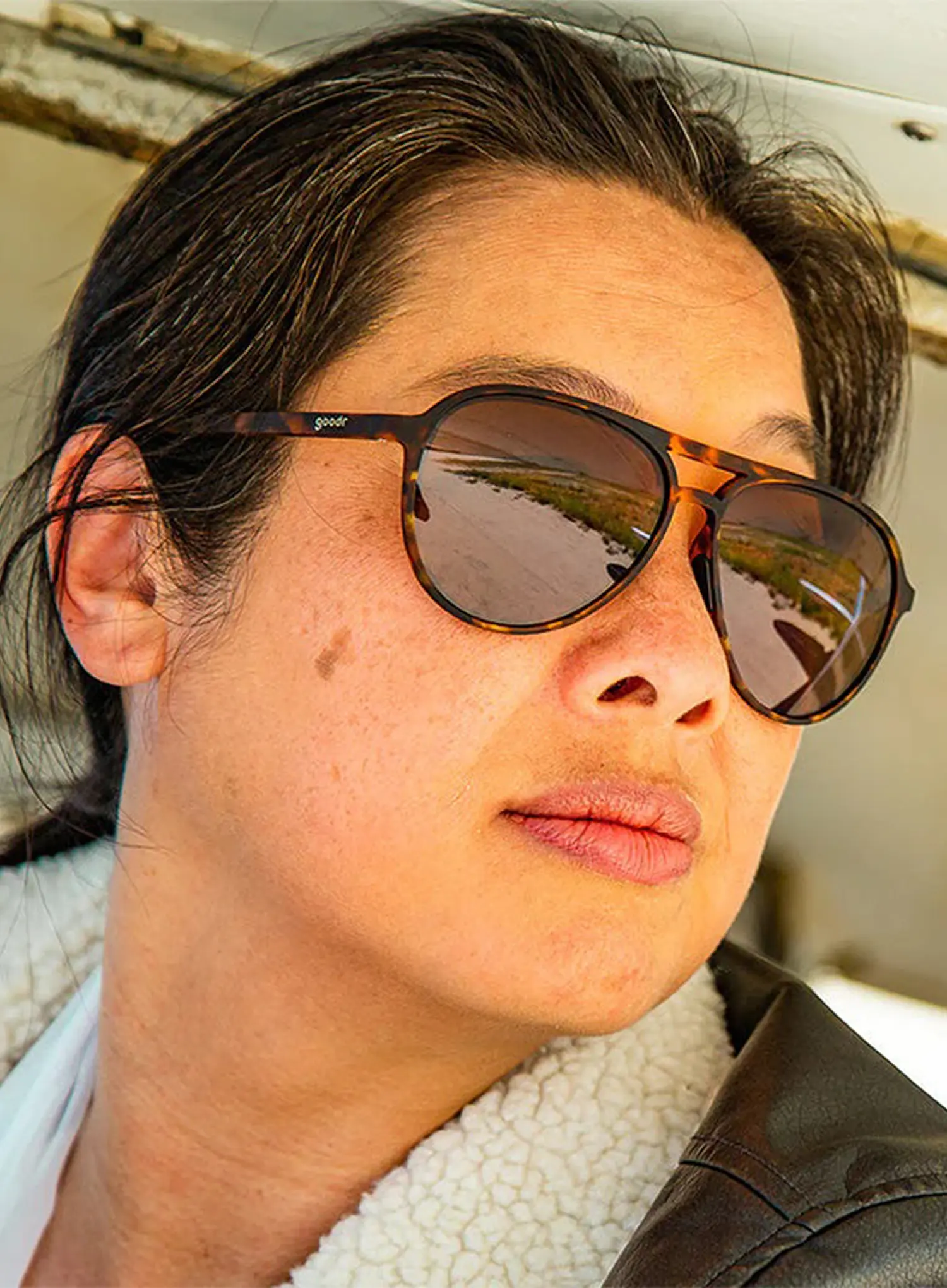 Polarisationsbrille goodr Mach G - amelia earhart ghosted me 2