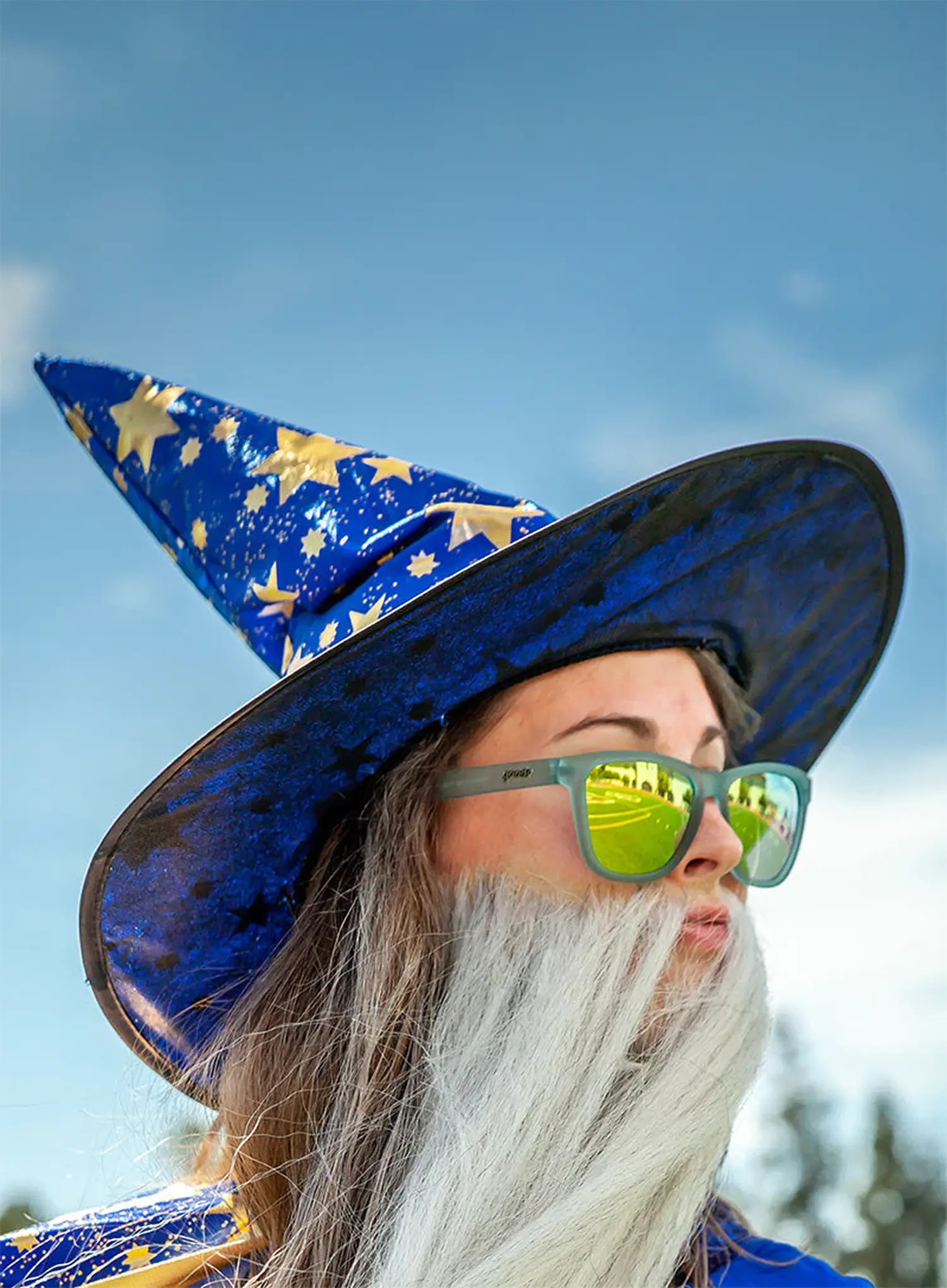 Polarisationsbrille goodr OG - sunbathing with wizards 2