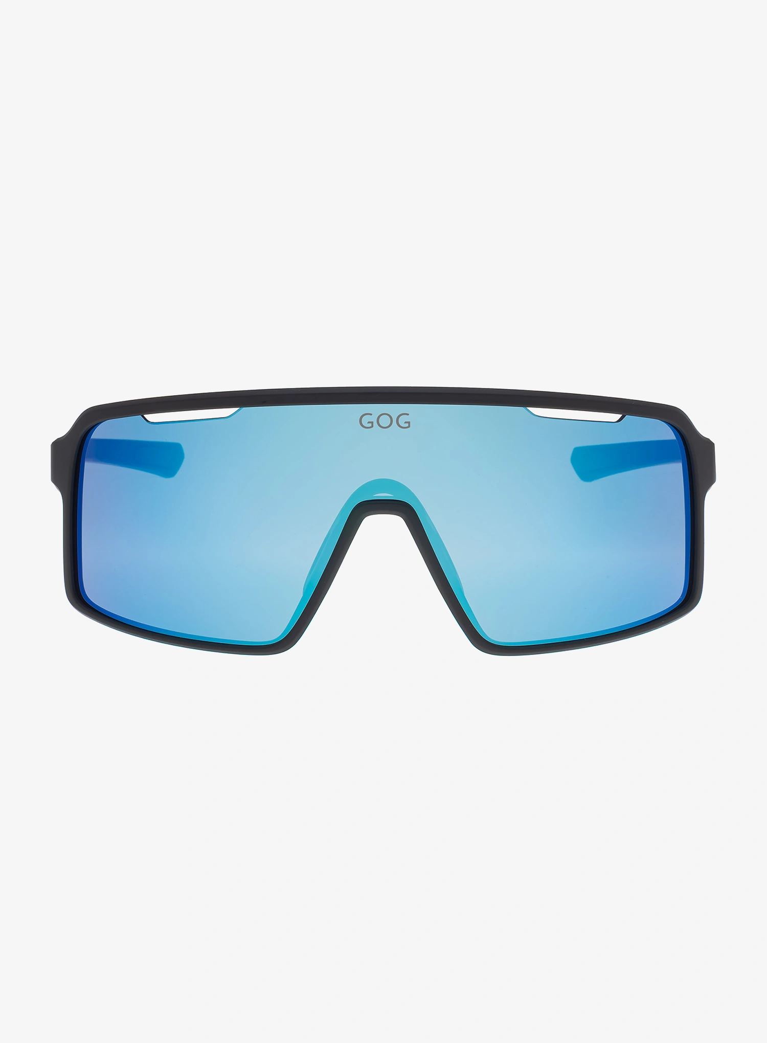Sonnenbrille GOG Enki - matt black/reflex white/blue