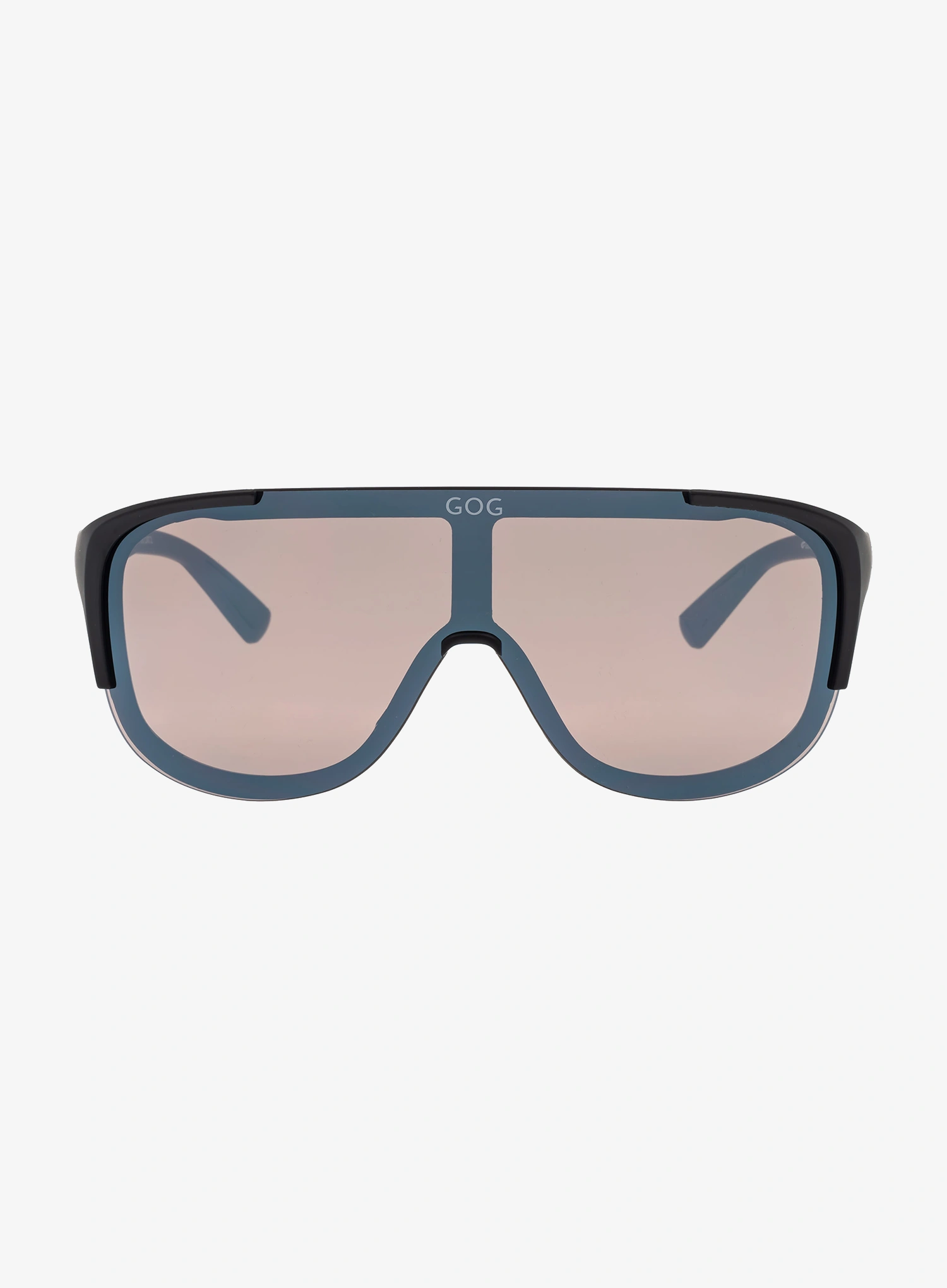 Sonnenbrille GOG Medusa - matt black/reflex silver