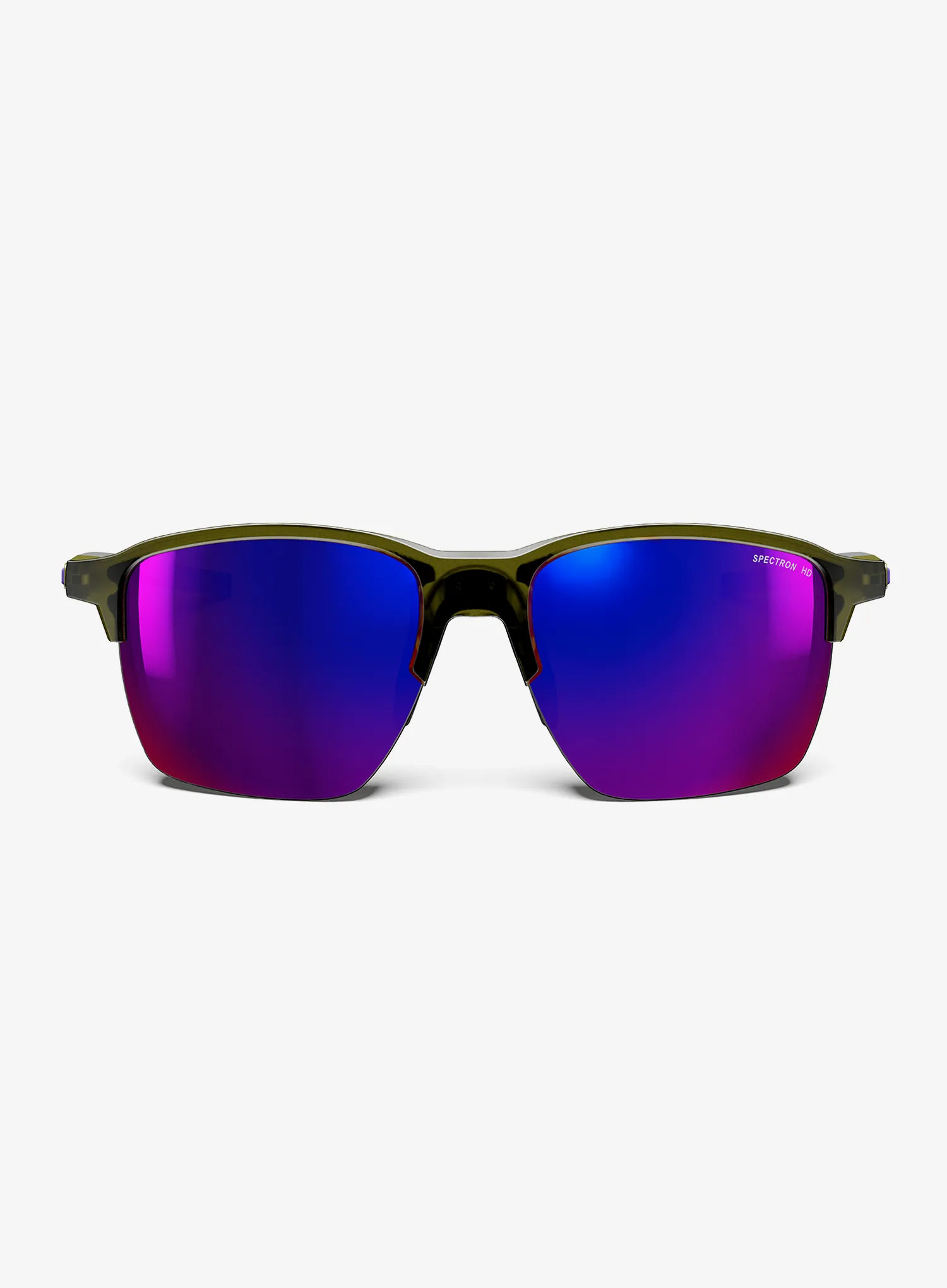 Sonnenbrille Julbo Crossline - Spectron 3 HD - shiny trans.khaki/shiny khaki