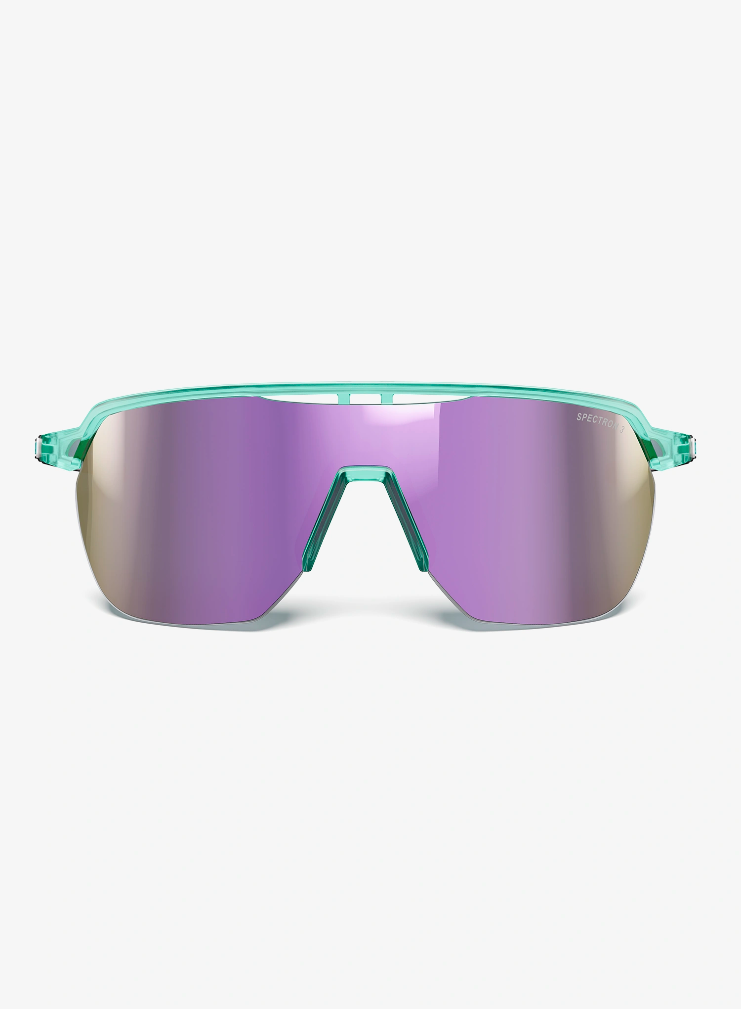 Sonnenbrille Julbo Frequency - Spectron 3 CF - light green/pink