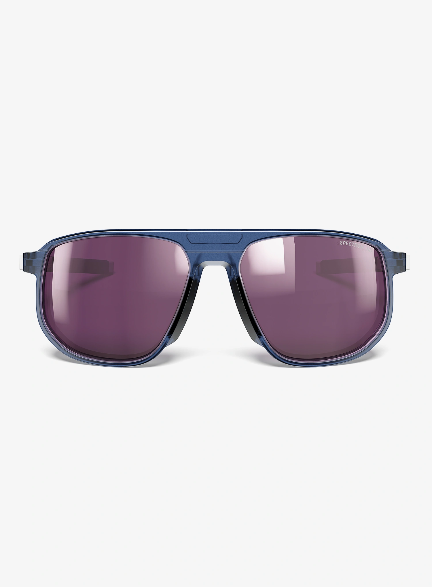 Sonnenbrille Julbo Ward - Polarized 3 HD - shiny translucent blue/white