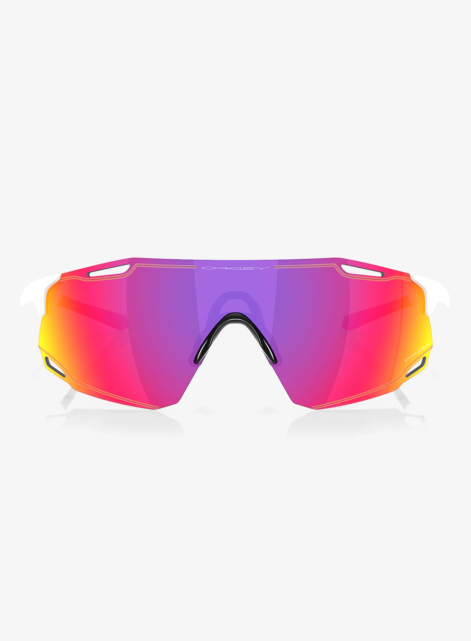 Sonnenbrille Oakley Cybr Dyno - polished white/prizm road