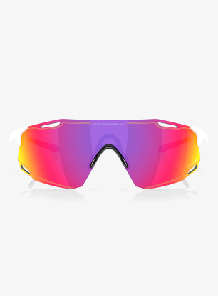 Sonnenbrille Oakley Cybr Dyno - polished white/prizm road