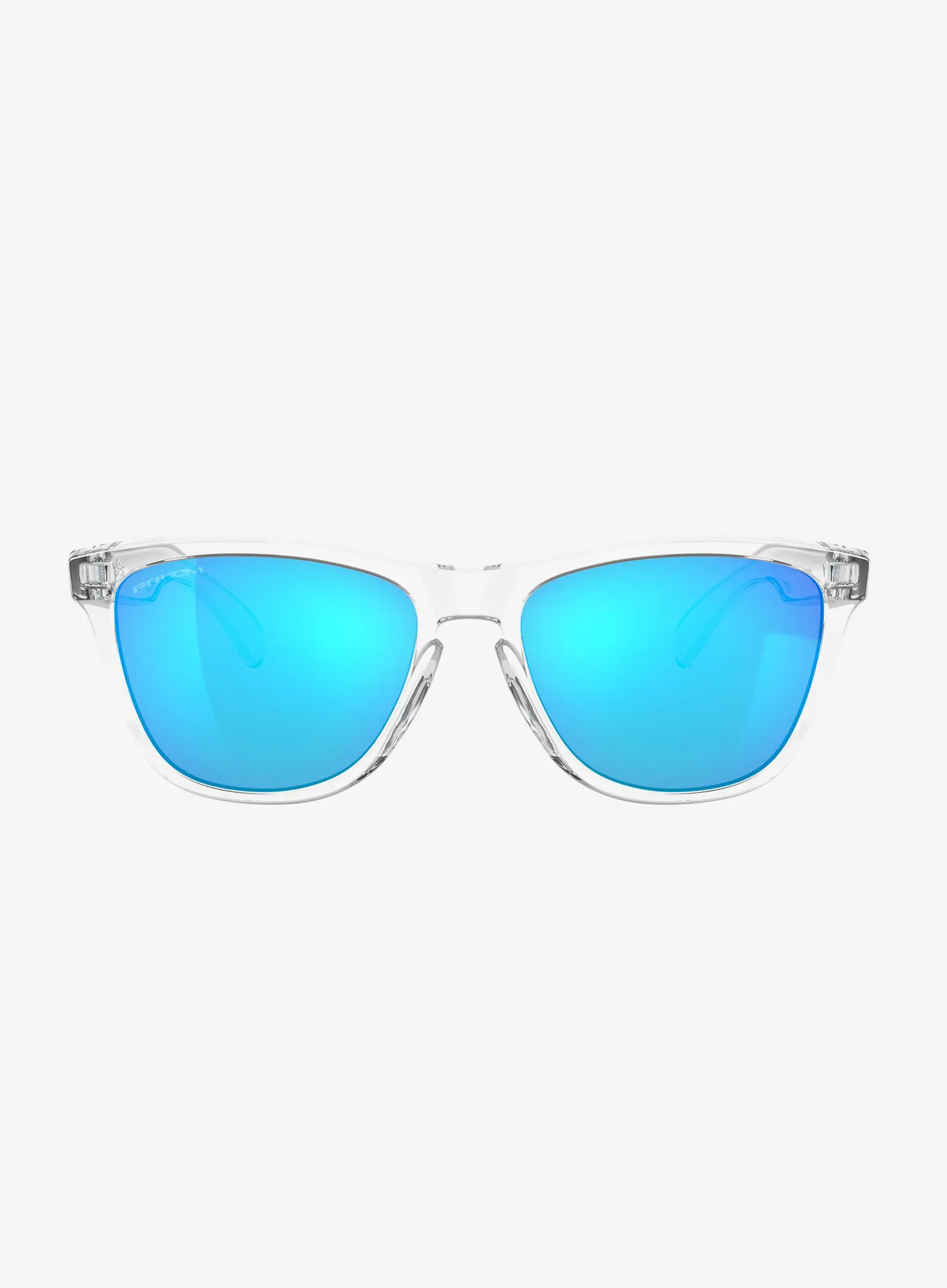 Sonnenbrille Oakley Frogskins - crystal clear/sapphire iridium