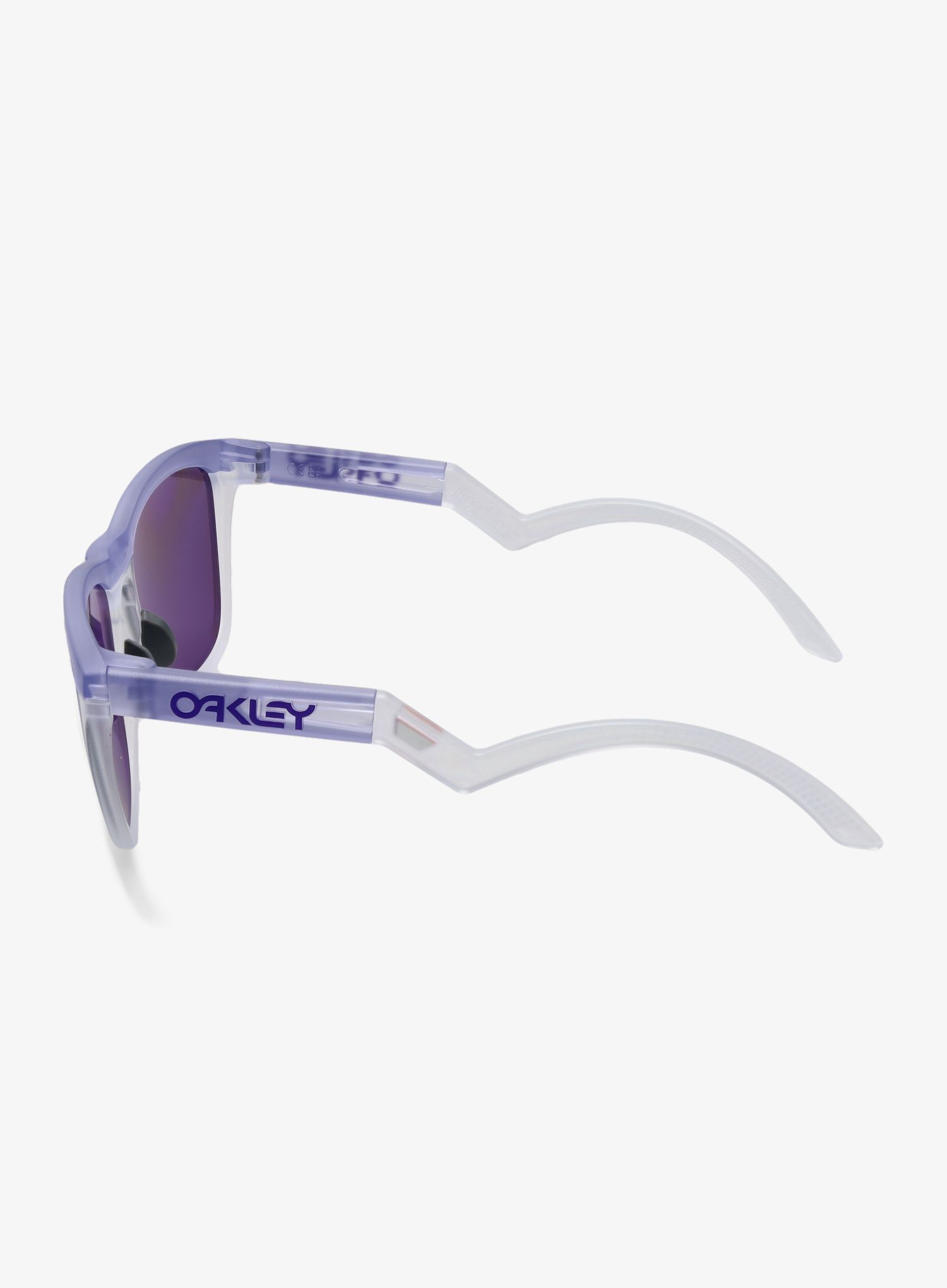 Sonnenbrille Oakley Frogskins Hybrid - mat trans lilac/clear/pr viol