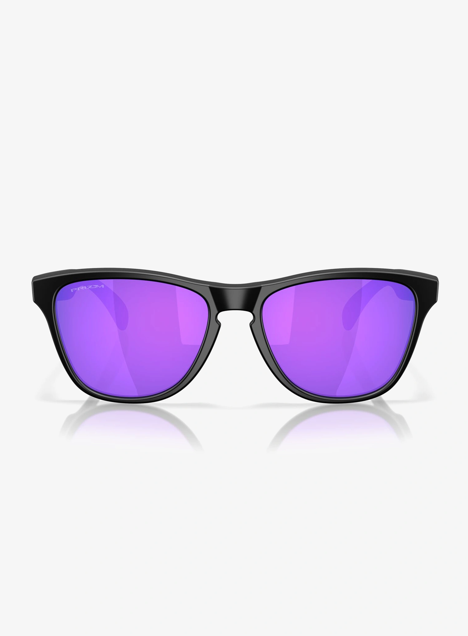 Sonnenbrille Oakley Frogskins S - matte black/prizm violet